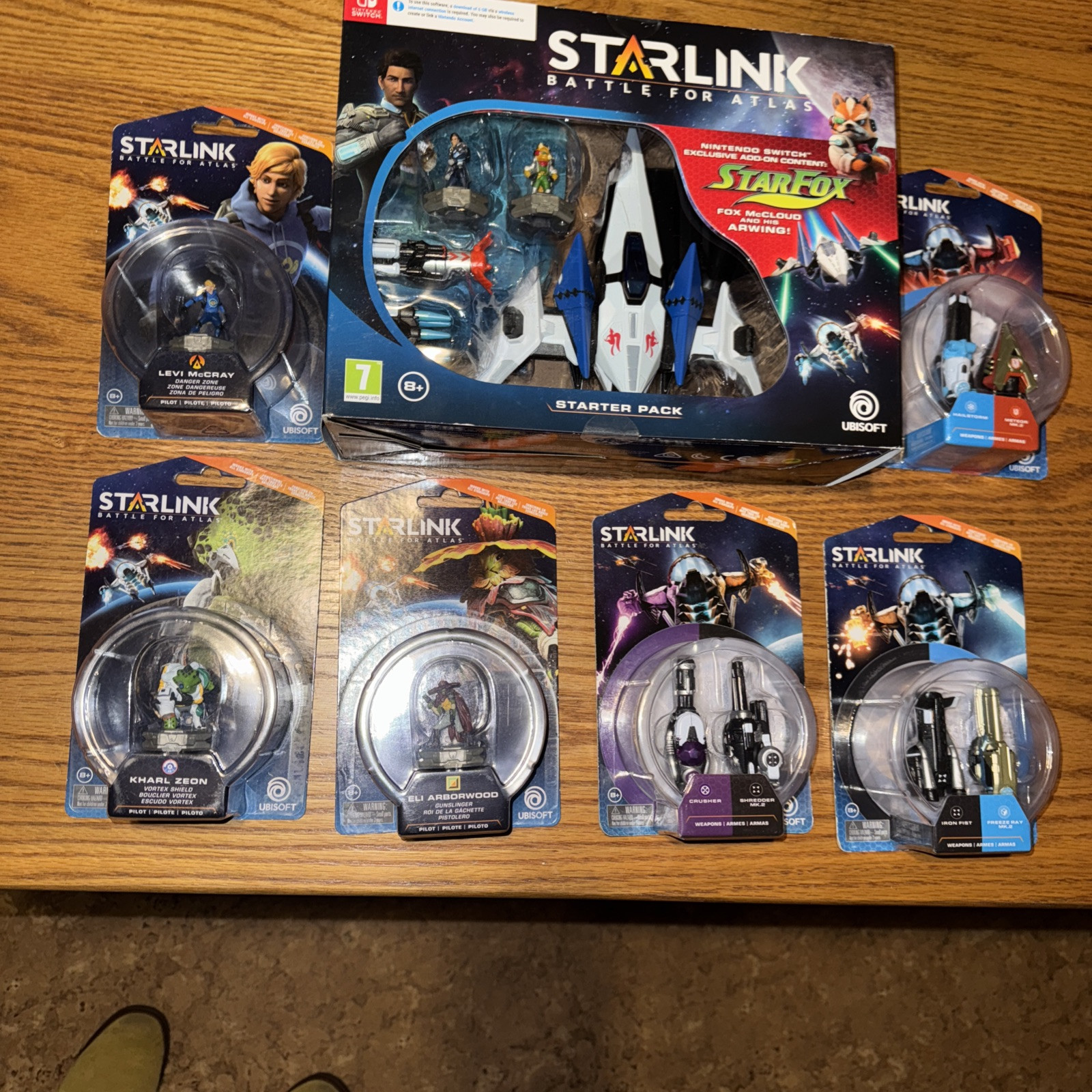 Starlink: Battle for Atlas Starter Set- Nintendo Switch LOT Never Used Box Worn