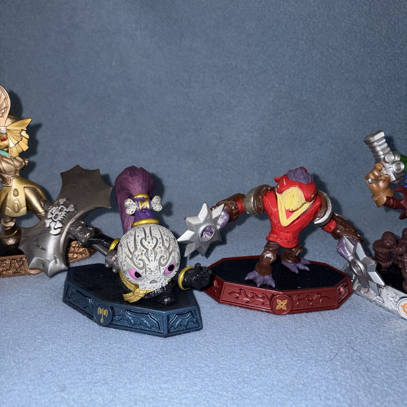 Skylanders Imaginators Flare Wolf Chopscotch Krankase King Pen Tae Crow Sensei
