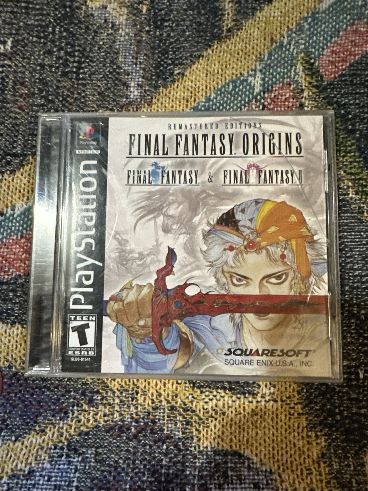 Final Fantasy Origins – Complete (Sony PlayStation 1, PS1) CIB – Black Label
