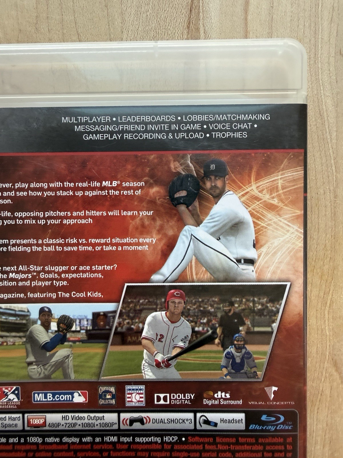Major League Baseball 2K12 (Sony PlayStation 3, 2012) Video Game, CIB
