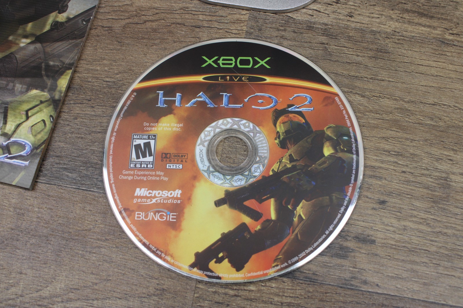 Halo 2 Microsoft Original Xbox CIB Complete Video Game