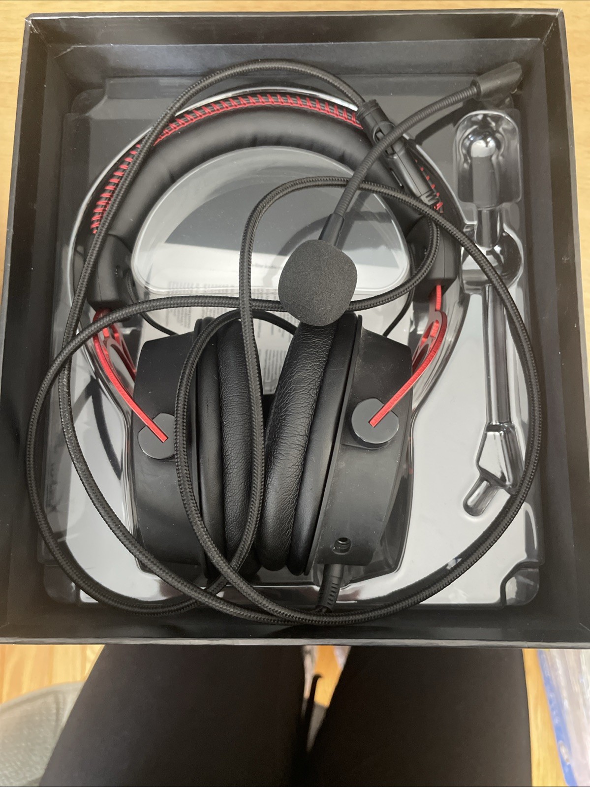 Hyper x Cloud Alpha Wired Over-Ear Gaming Headset Black/Red