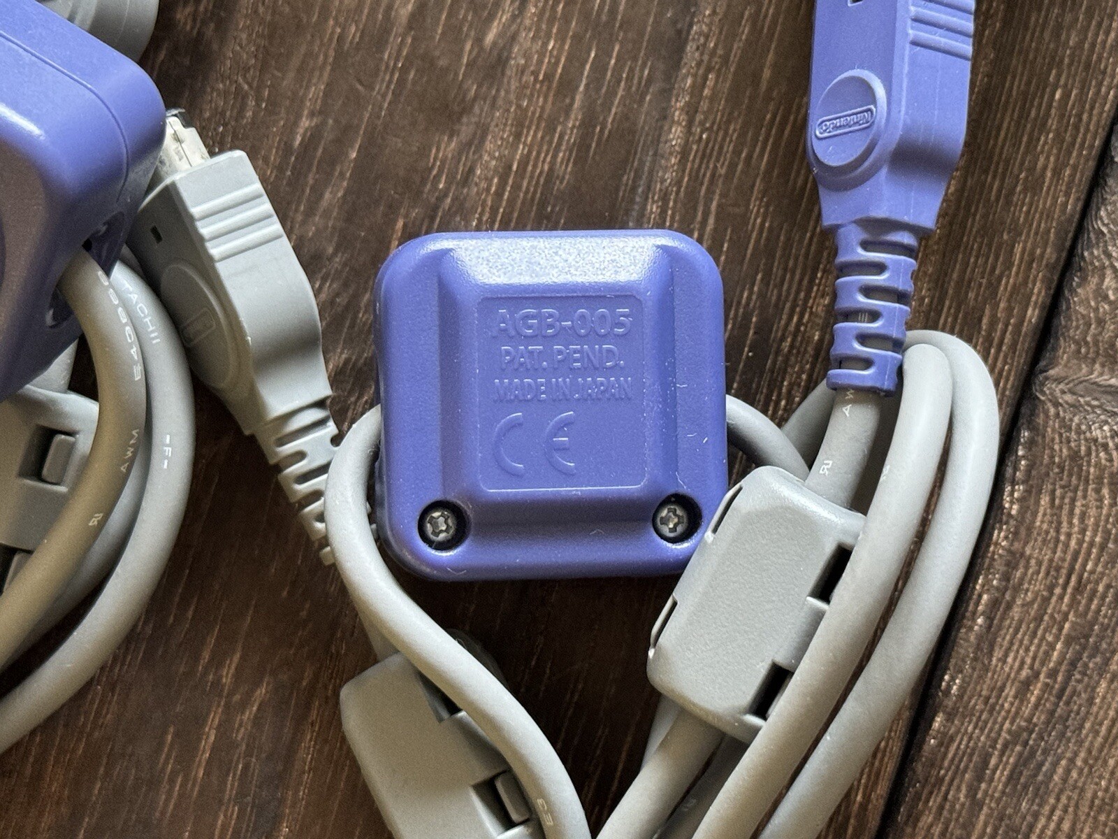 1 Nintendo GBA Game Boy Advance Official OEM Game Link Cable AGB-005 Tested