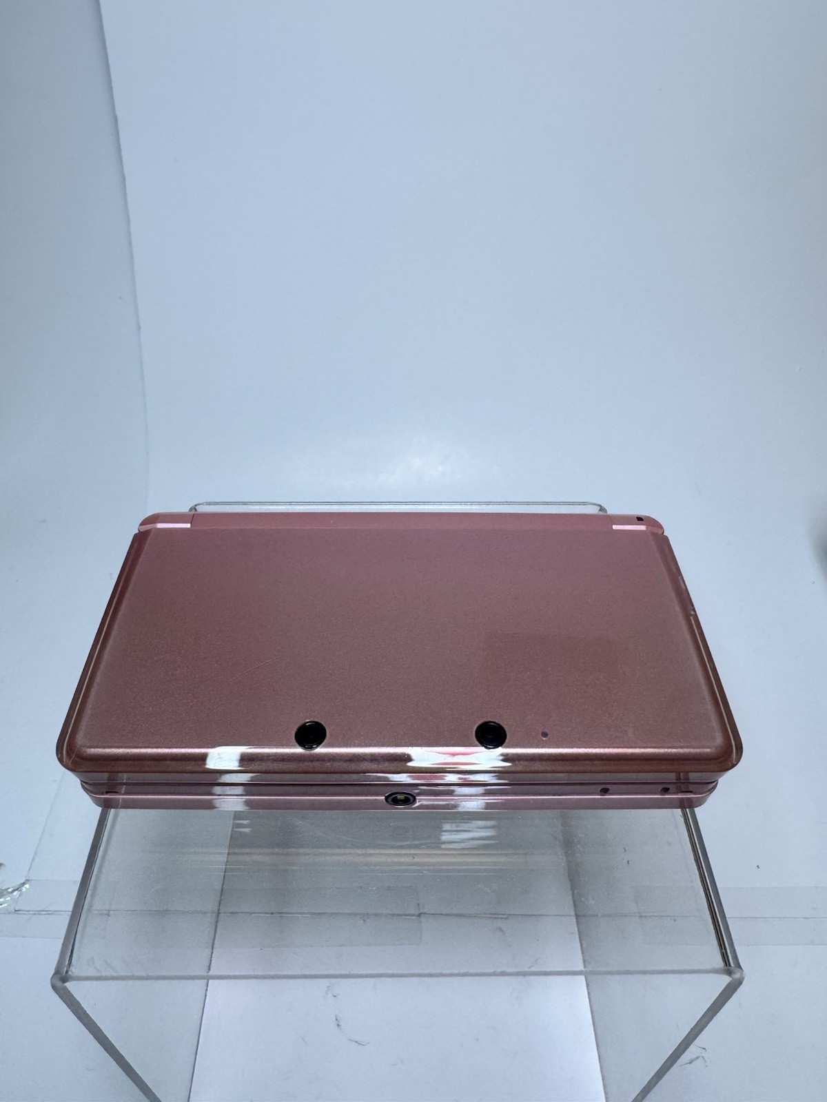 Nintendo 3DS Pink Handheld Console Wi-Fi, Headphone Jack, Box Dock Manual (READ)