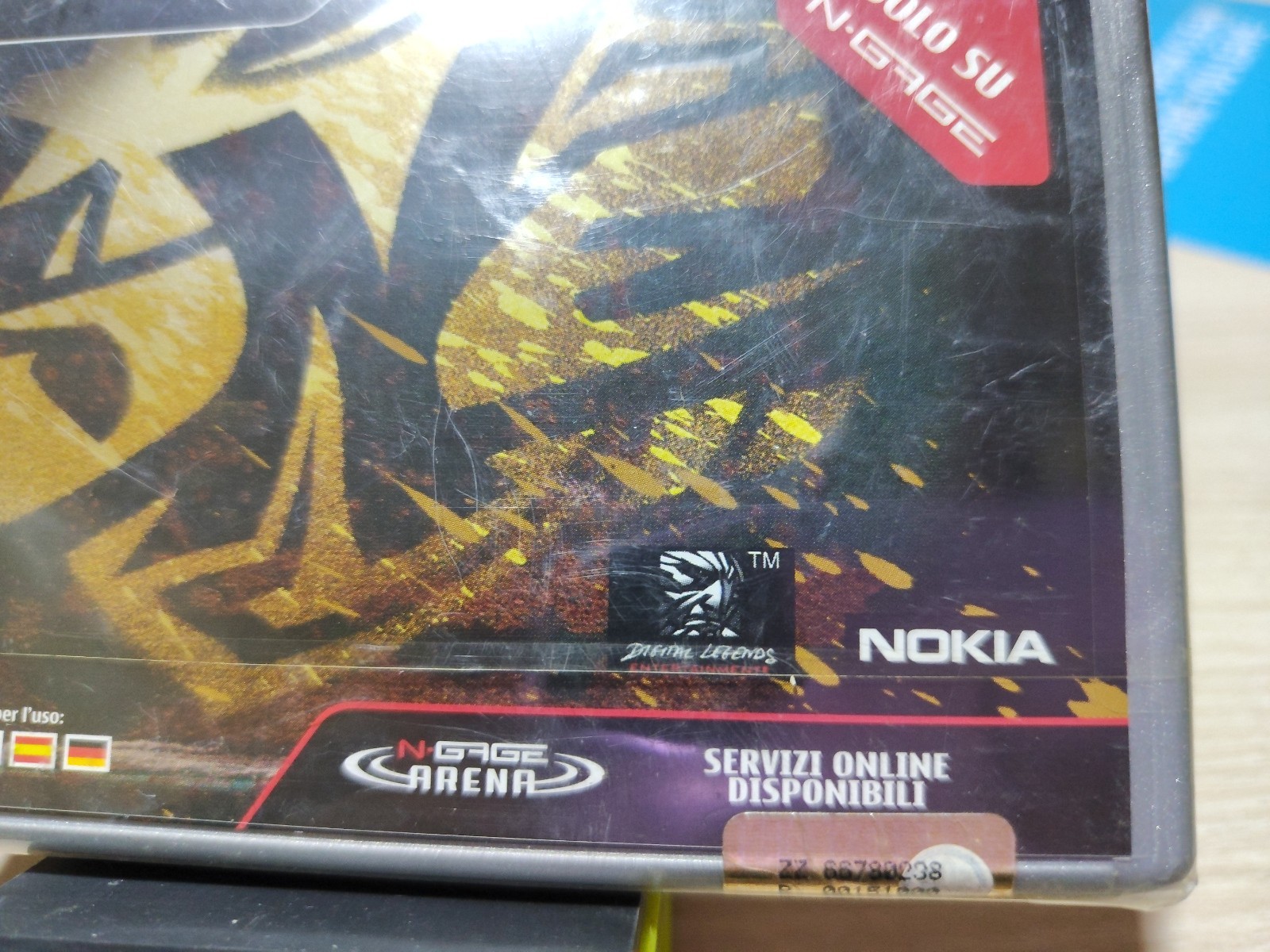 ONE N-Gage Nokia New Sealed Italy Rare Game