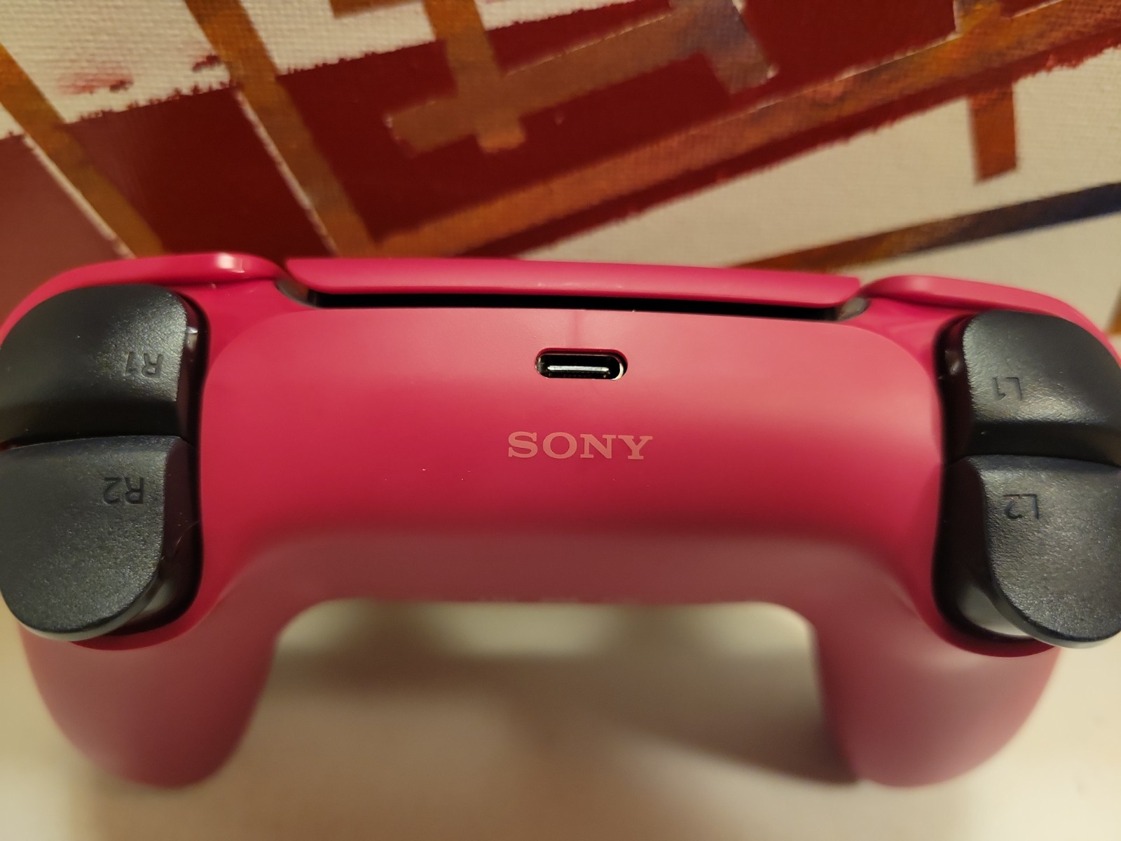 TMR Analogs Custom Cosmic Red Ps5 Sony DualSense Wireless Controller