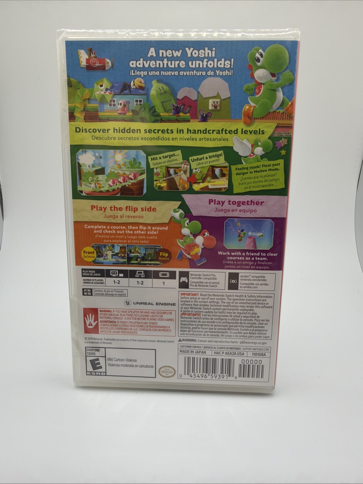 Yoshi’s Crafted World — Standard Edition (Nintendo Switch, 2019)