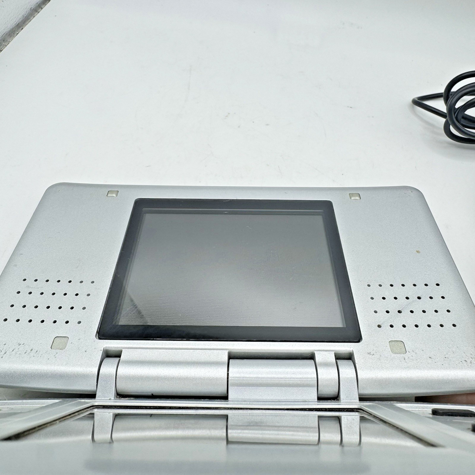 Nintendo DS Original NTR-001 Titanium Silver Handheld Console System Tested