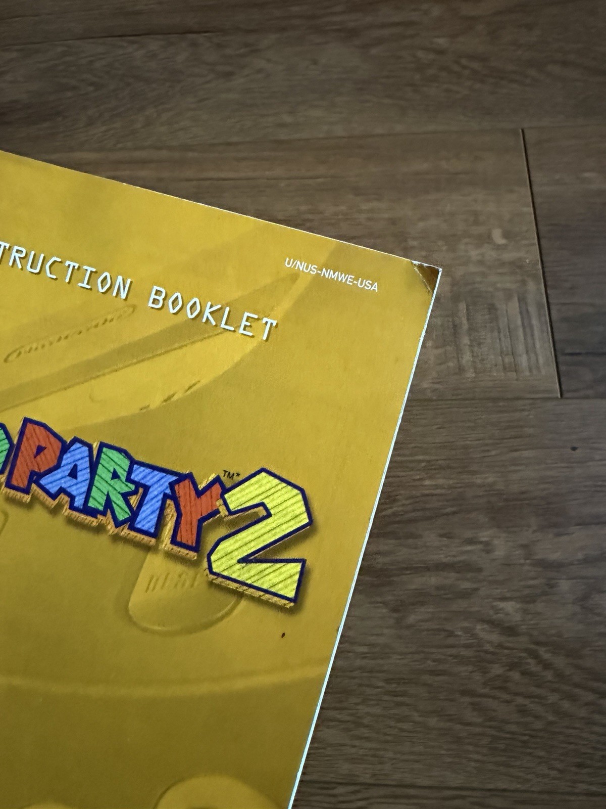 Mario Party 1 2 Nintendo 64 N64 Instruction Manual Booklet ONLY Fast Shipping!