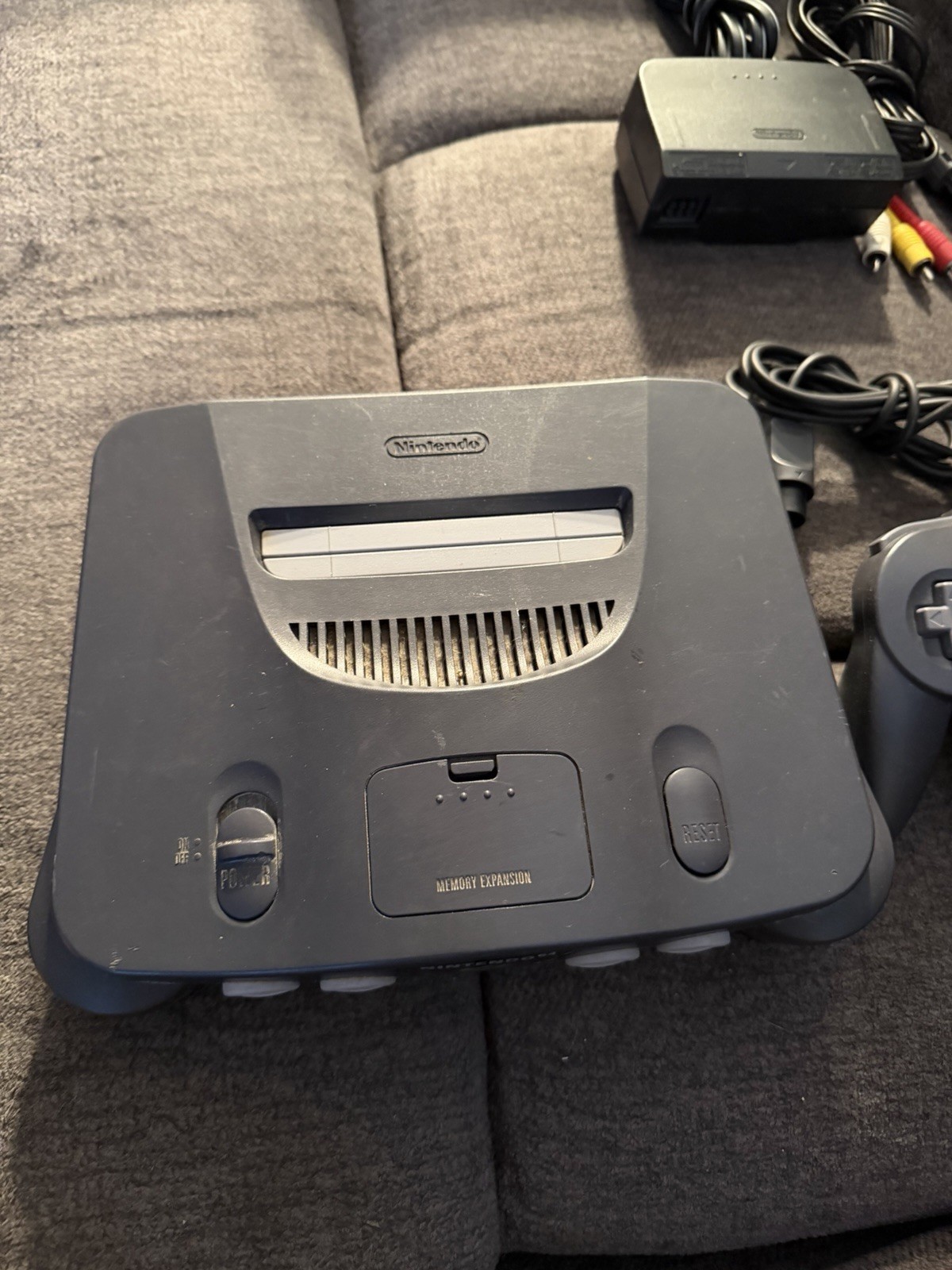 Nintendo 64 Home Console – Black With Games N64