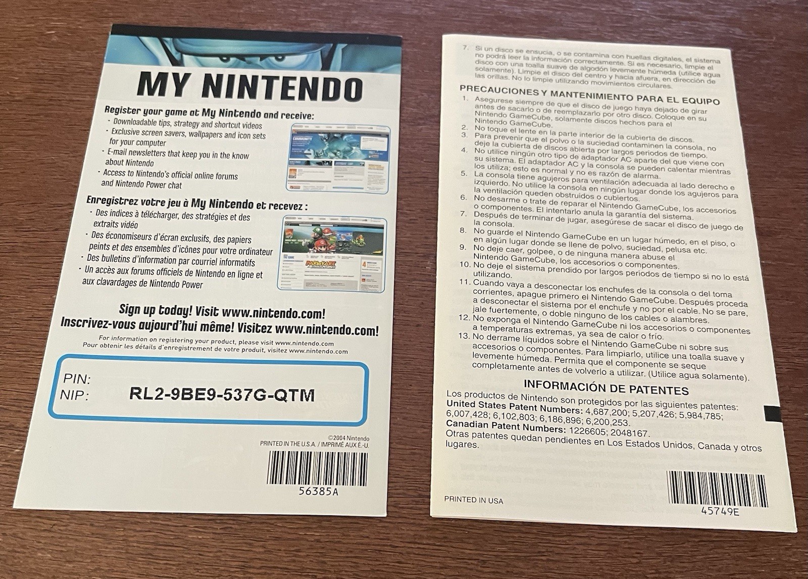 Mario Power Tennis CIB Complete Nintendo GameCube Clean Tested Working VG Cond
