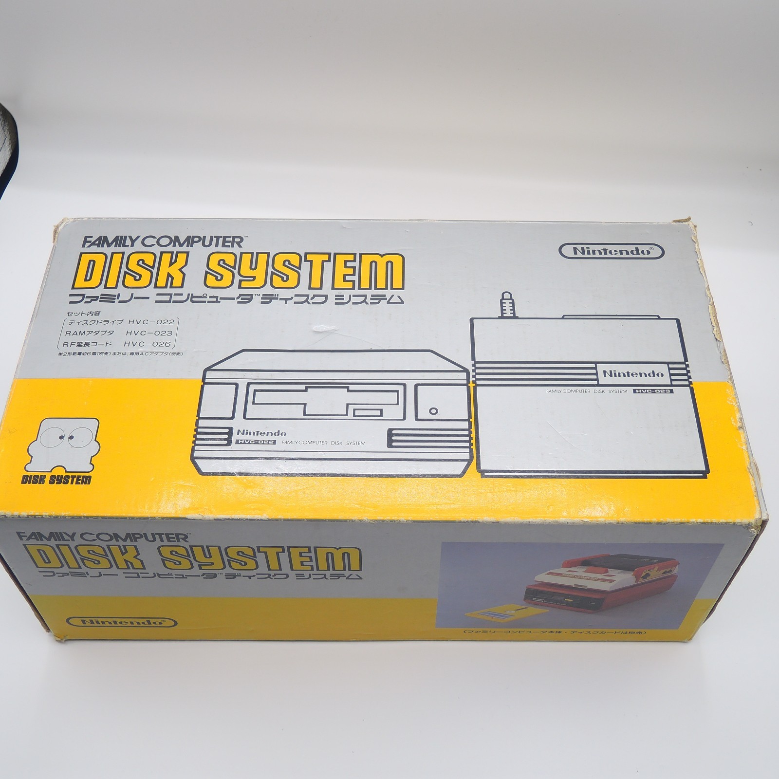 Nintendo Famicom Disk System with original box new belt & tested D0625213