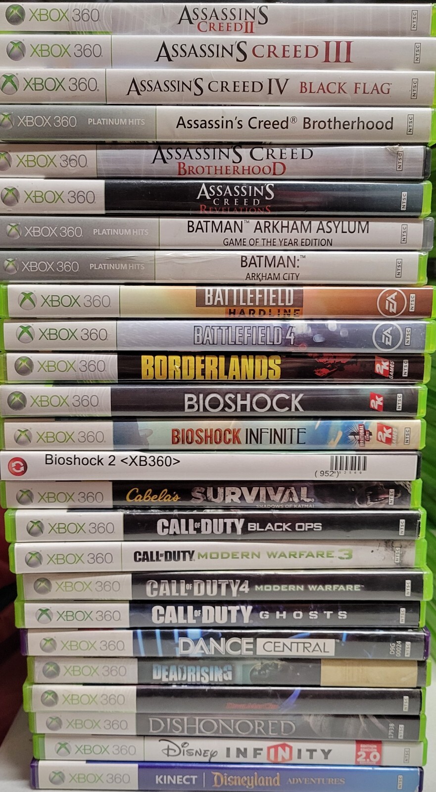 Xbox 360 Used games