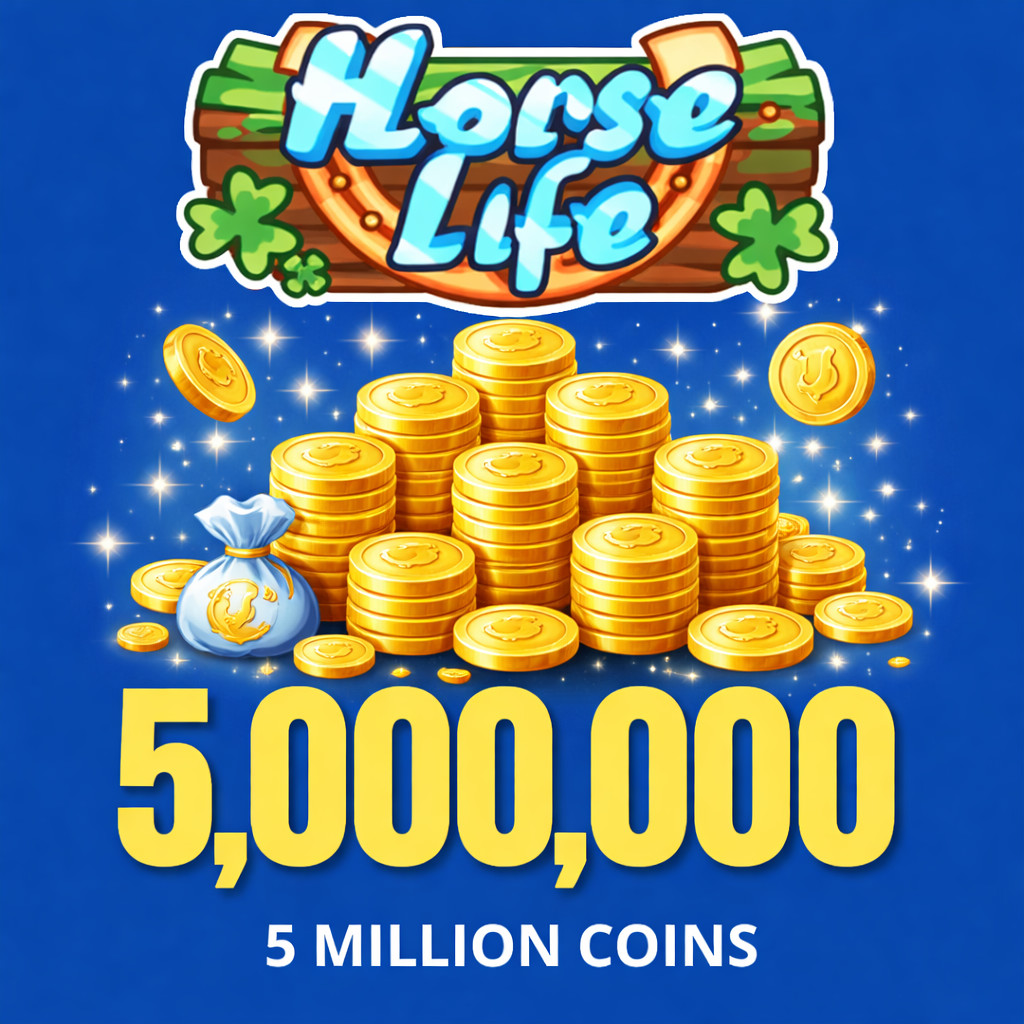 Roblox Horse Life 5 Million Coins | FAST DELIVERY 🚀