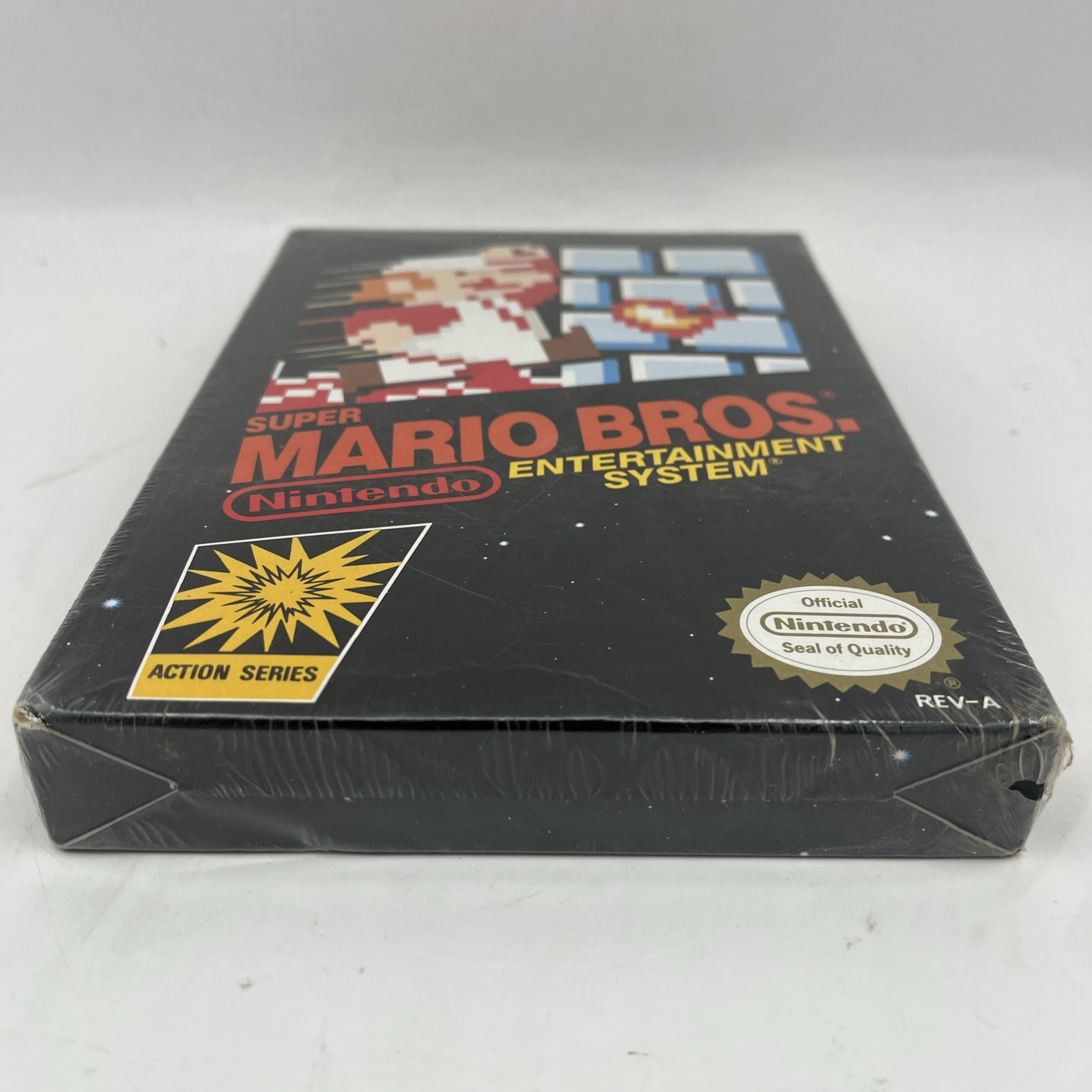 Super Mario Bros Nintendo NES Game H-Seam REV-A Oval Seal SOQ R BRAND NEW SEALED