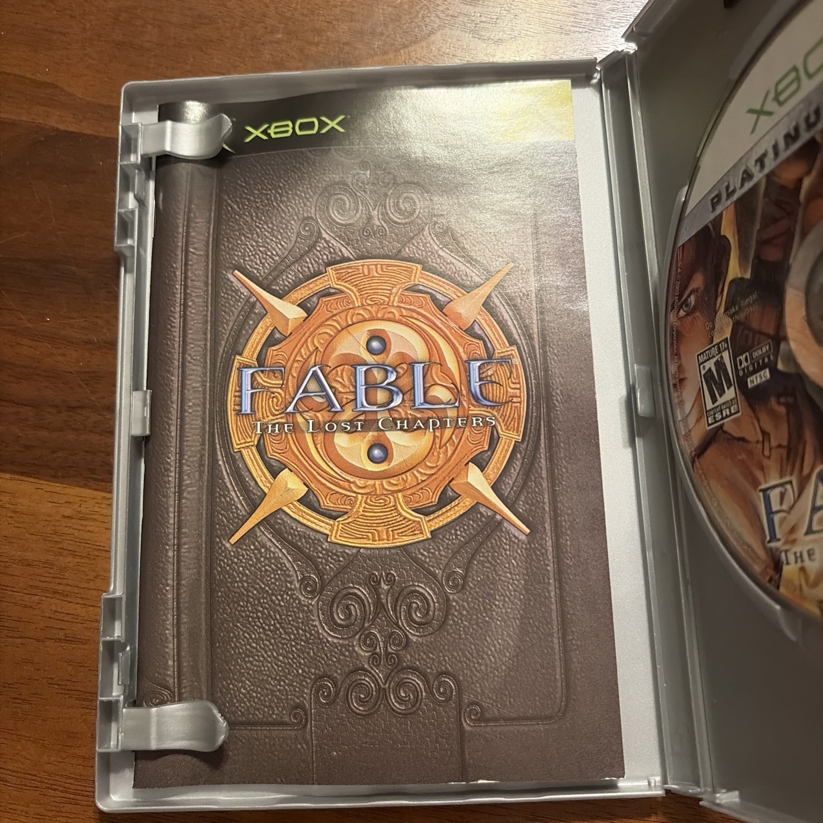 Fable: The Lost Chapters (Microsoft Xbox, 2004) Platinum Hits- TESTED & WORKS