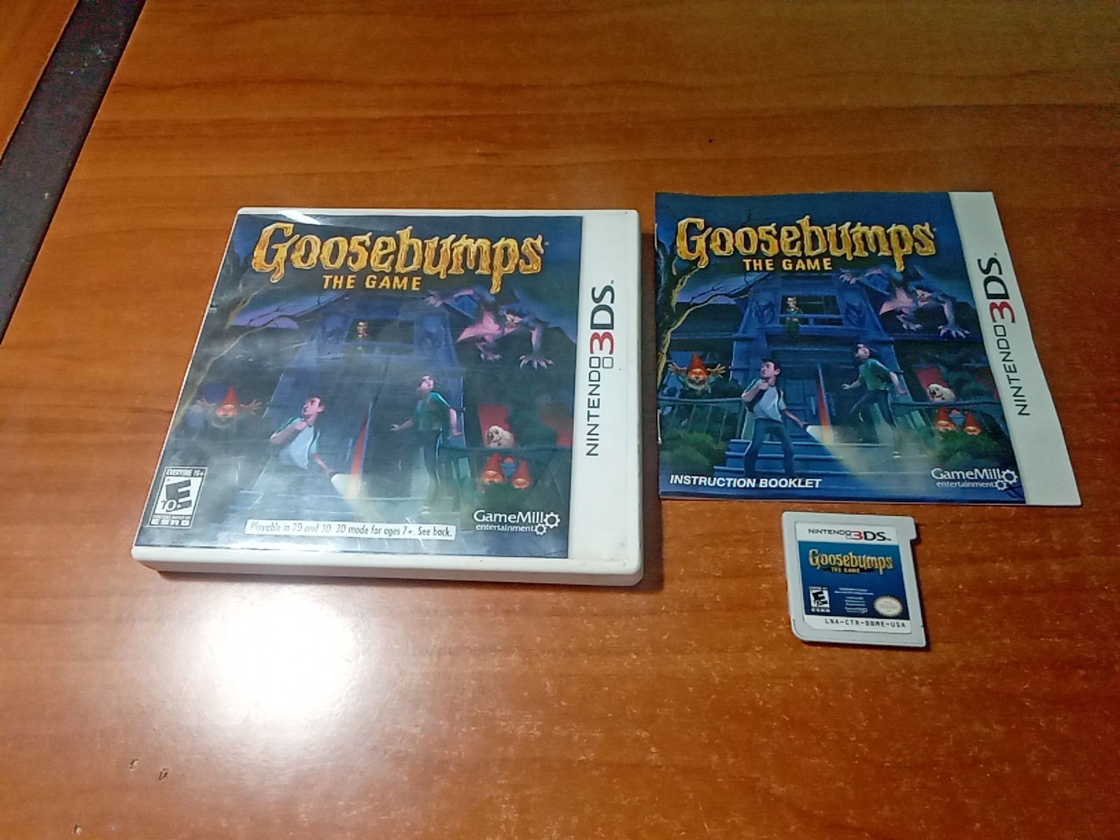 CIB Goosebumps: The Game (Nintendo 3DS, 2015) Complete *TESTED*