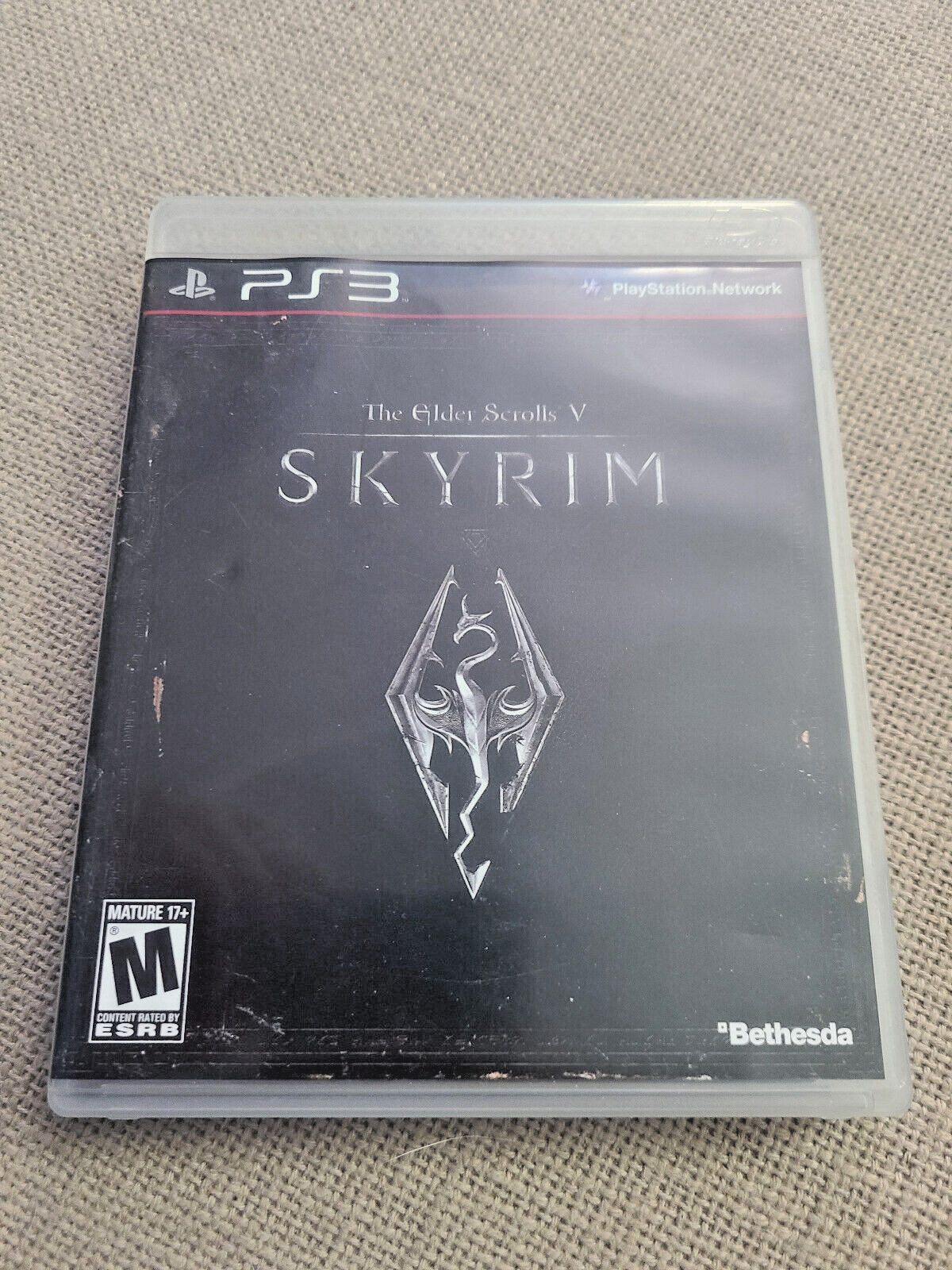 The Elder Scrolls V Skyrim Sony PlayStation 3 PS3 Manual No Map