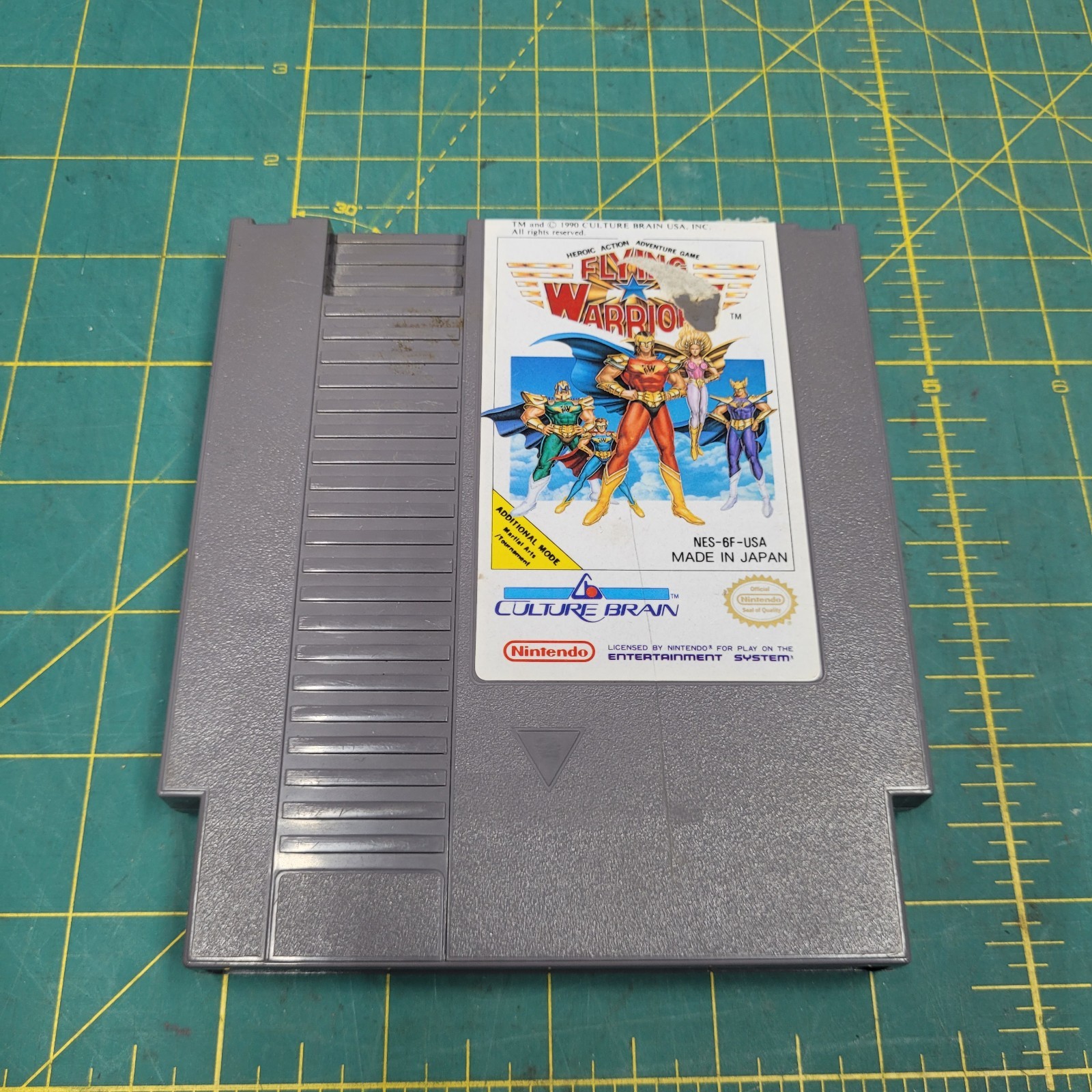 Flying Warriors (Nintendo Entertainment System, 1991) Tested Works