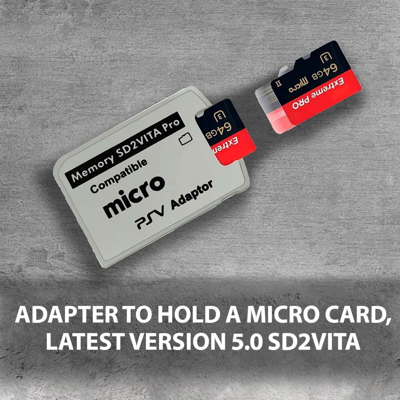 SD2VITA V6.0 Micro SD Card Adapter for PS Vita PSV 1000 2000 Game Card Reader