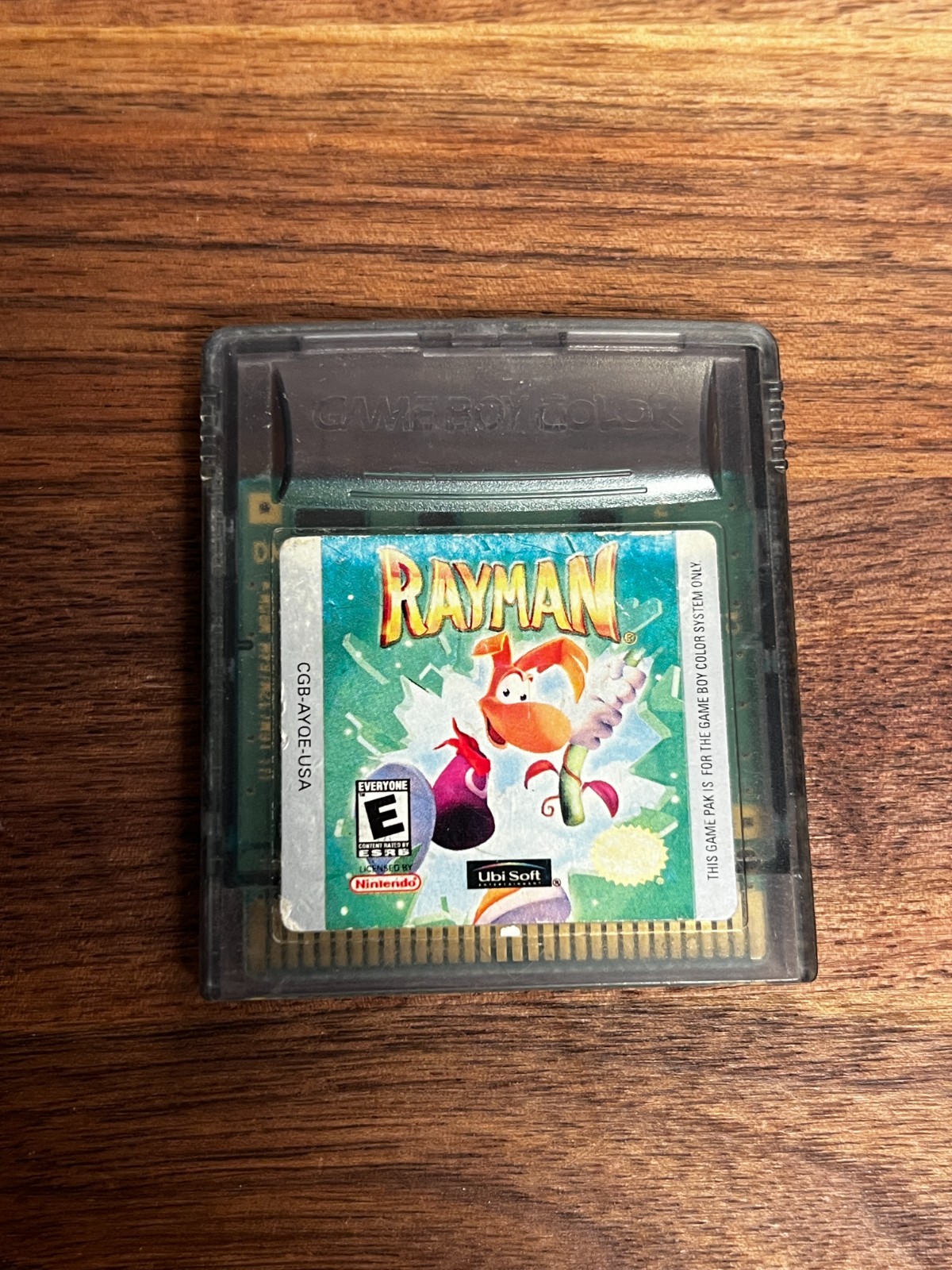 Rayman (Nintendo GameBoy Color, 2000) Tested and Working