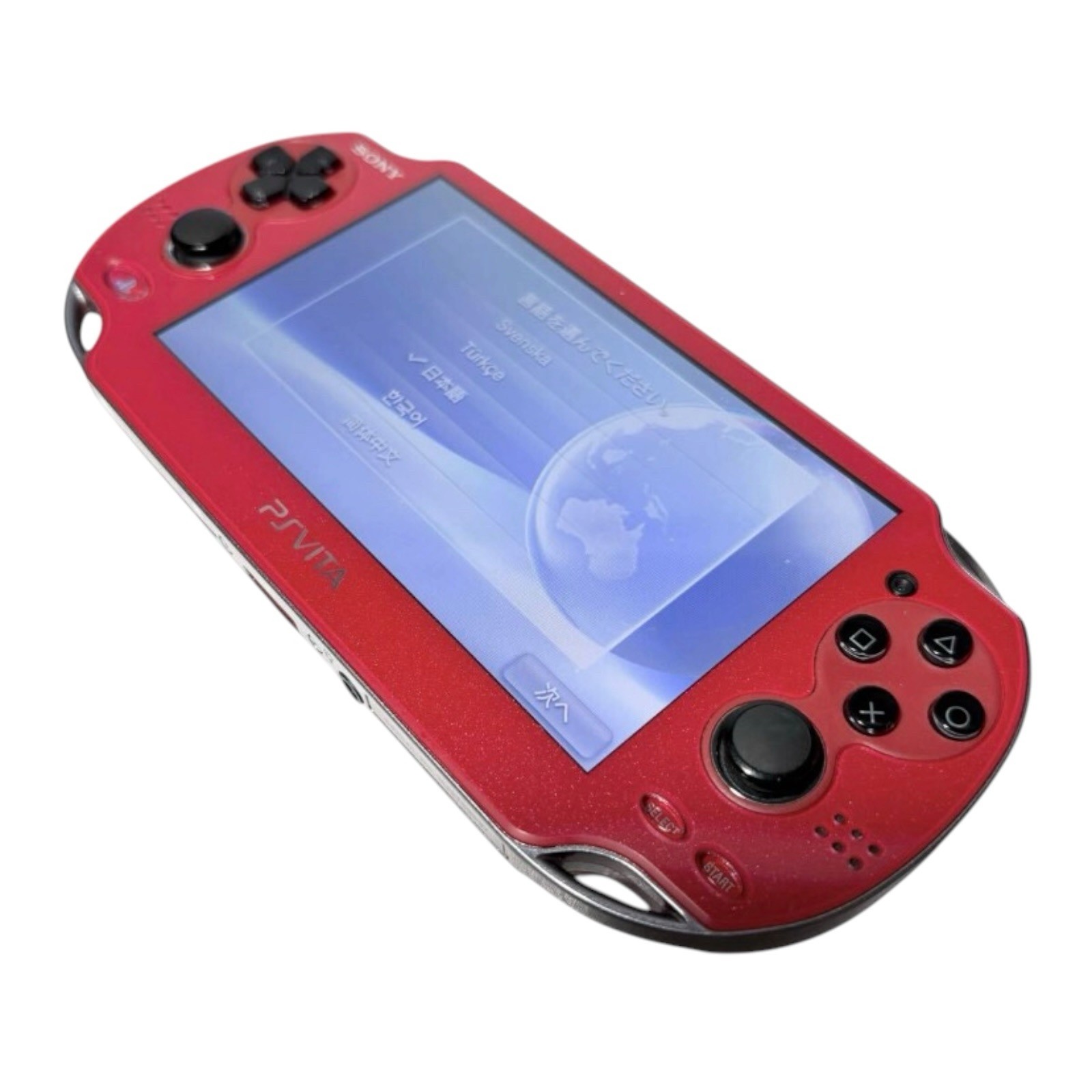 Sony PSVita PCH-1000ZA03 Soul Cosmic Red Near Mint From Japan