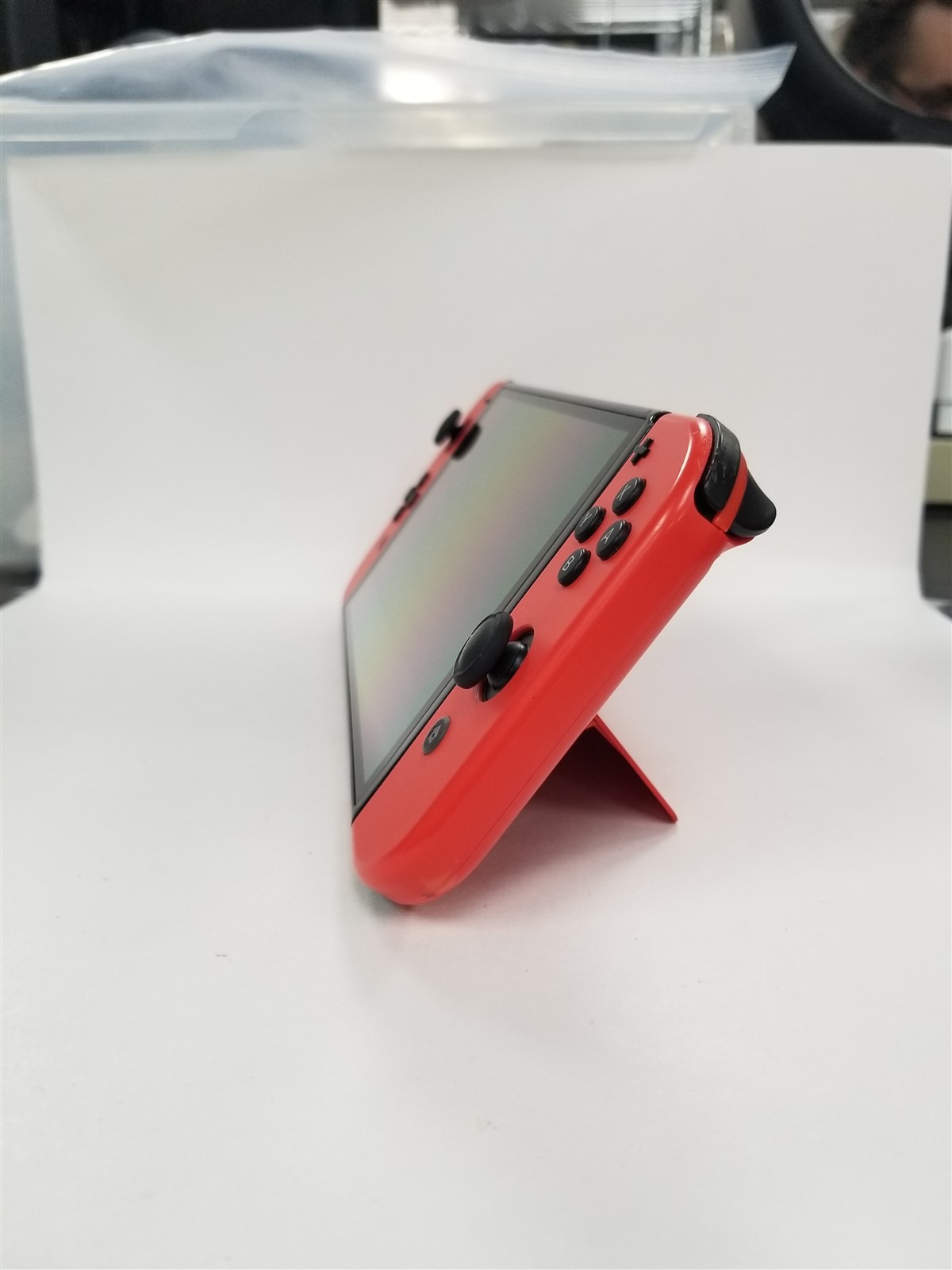 Nintendo Switch OLED Model 64GB Red Handheld Console With Joycons VG6323