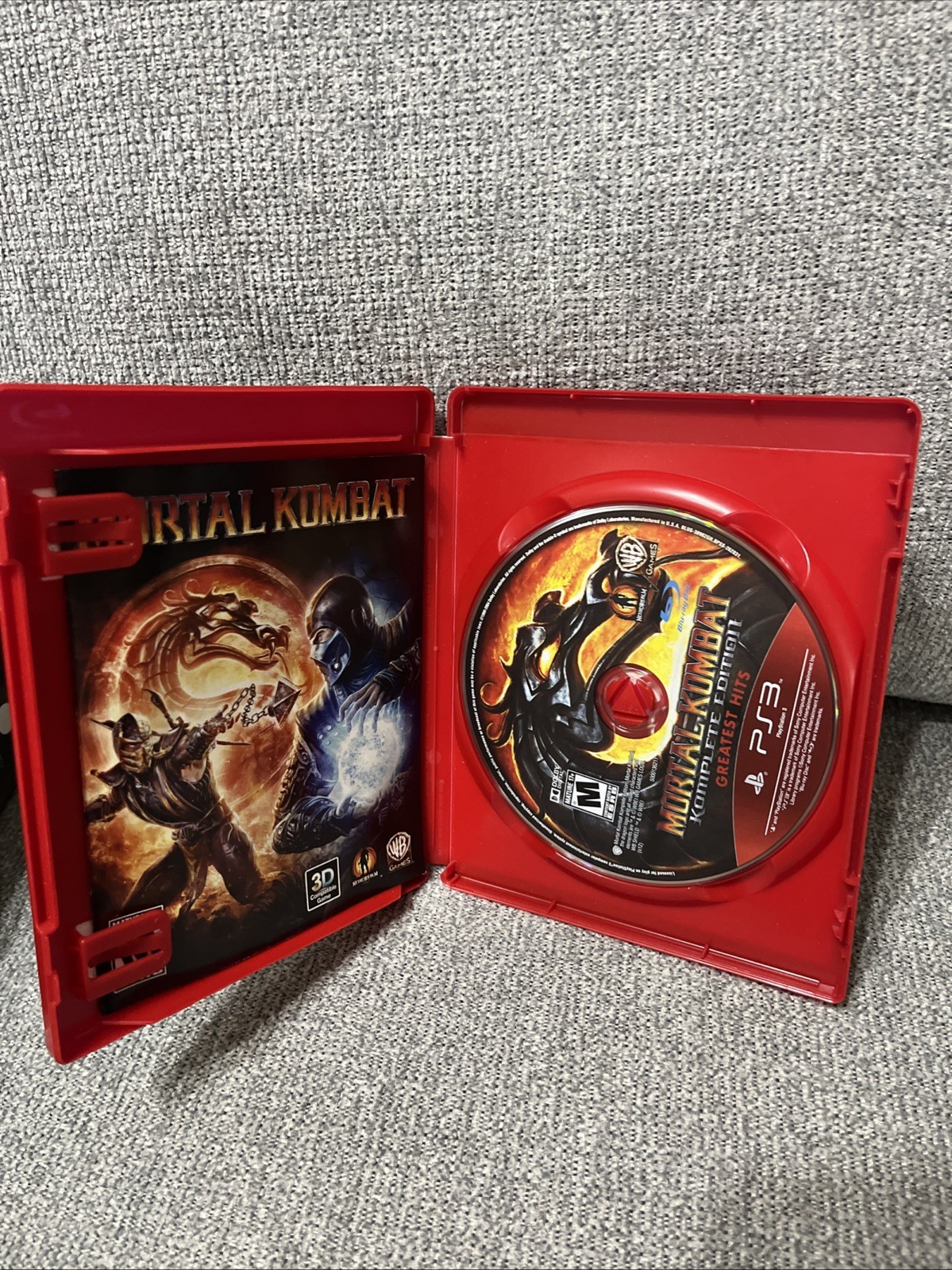 Sony Playstation 3 PS3 Mortal Kombat Komplete Edition Game 2012 Complete CIB