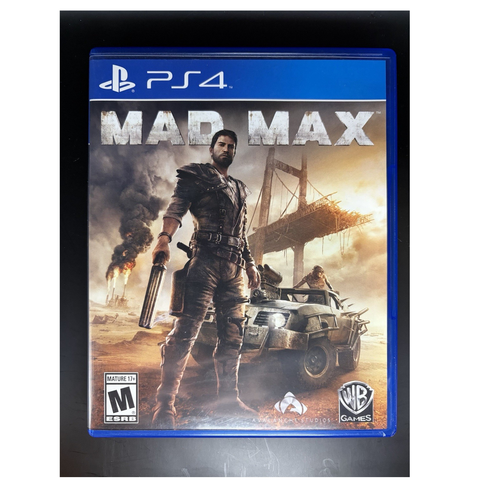 Warner Bros. Entertainment Mad Max Original DVD Keep Case Box Art PS4