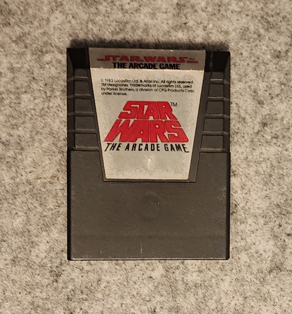 * US 250 Sale * Commodore 64 – Star Wars The Arcade Game – Authentic – Tested
