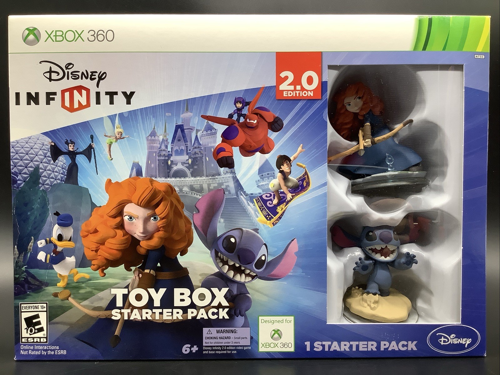 Disney Infinity Toy Box Starter Pack 2.0 (Xbox 360) – Stitch & Merida (New)