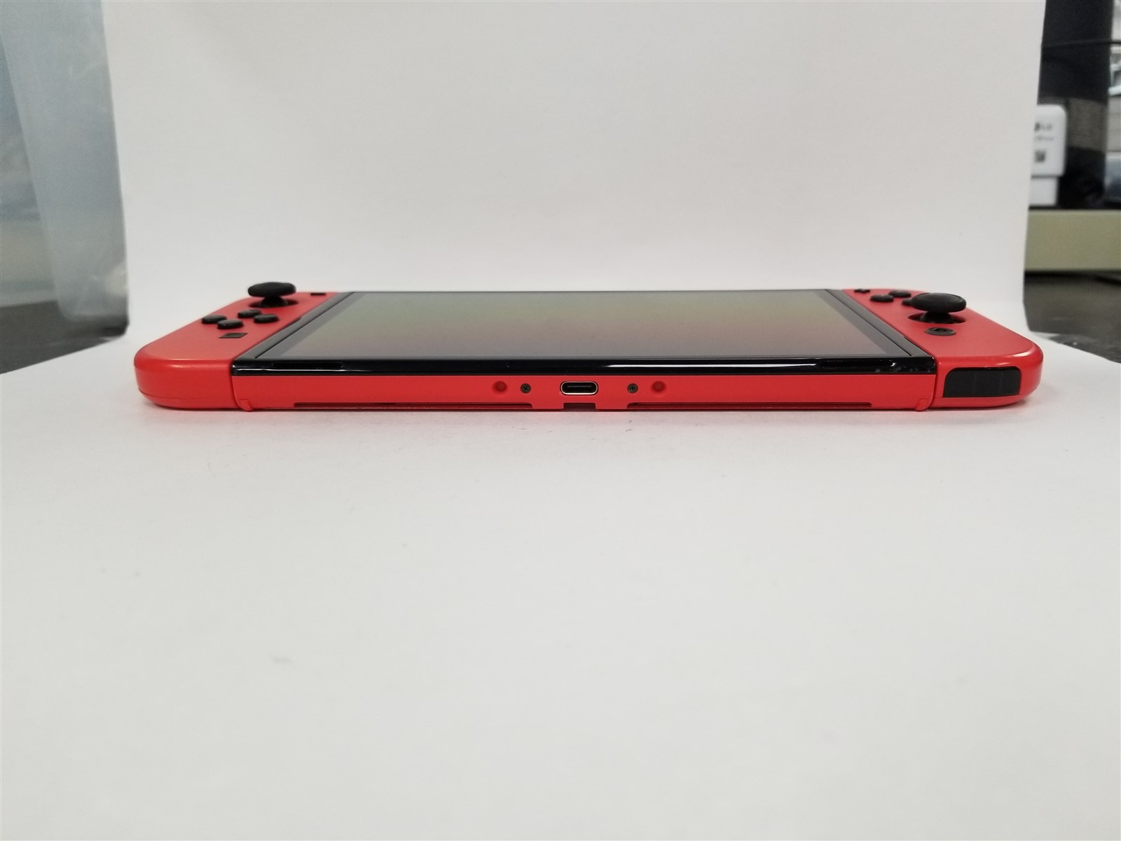 Nintendo Switch OLED Model 64GB Red Handheld Console With Joycons VG6323