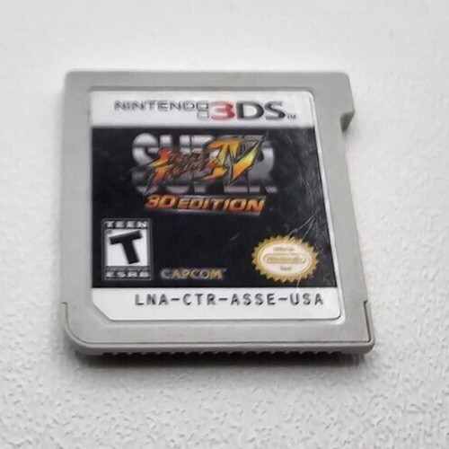 Super Street Fighter IV 3D Edition (Nintendo 3DS, 2011) – Cartridge Only!!!