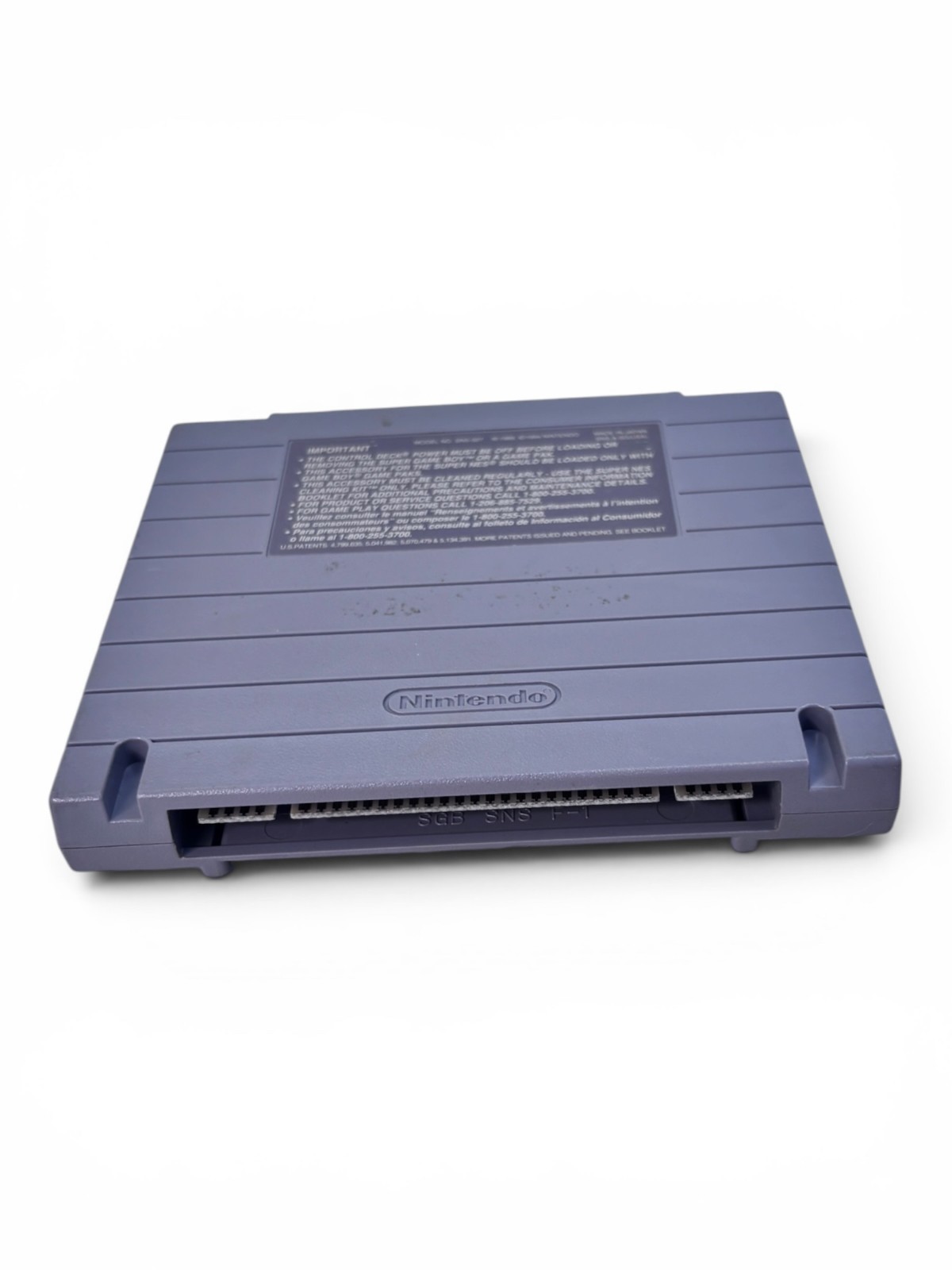 Super Game Boy Super Nintendo SNES Adapter Cartridge