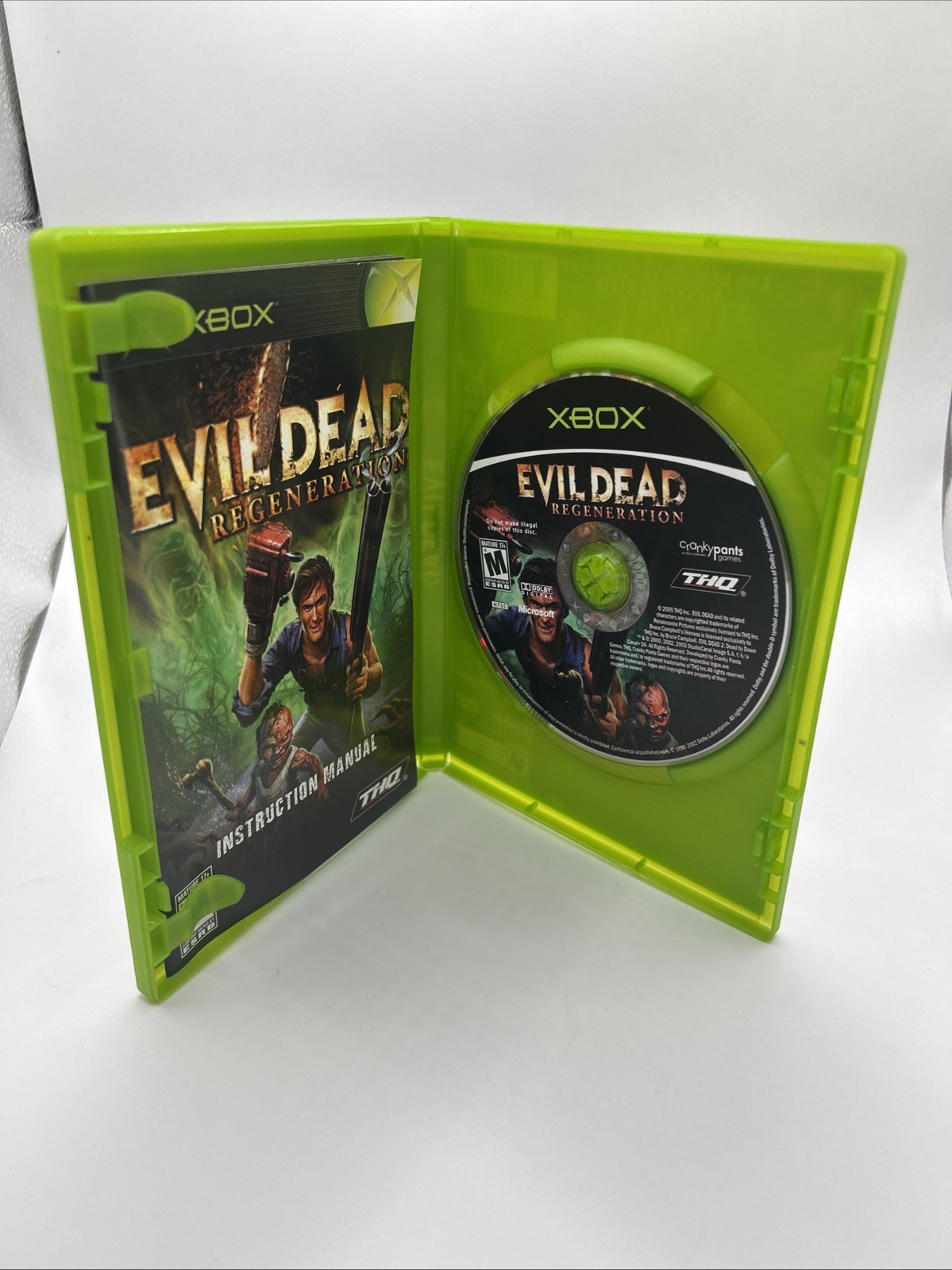 Evil Dead: Regeneration (Microsoft Xbox, 2005) CIB, Tested