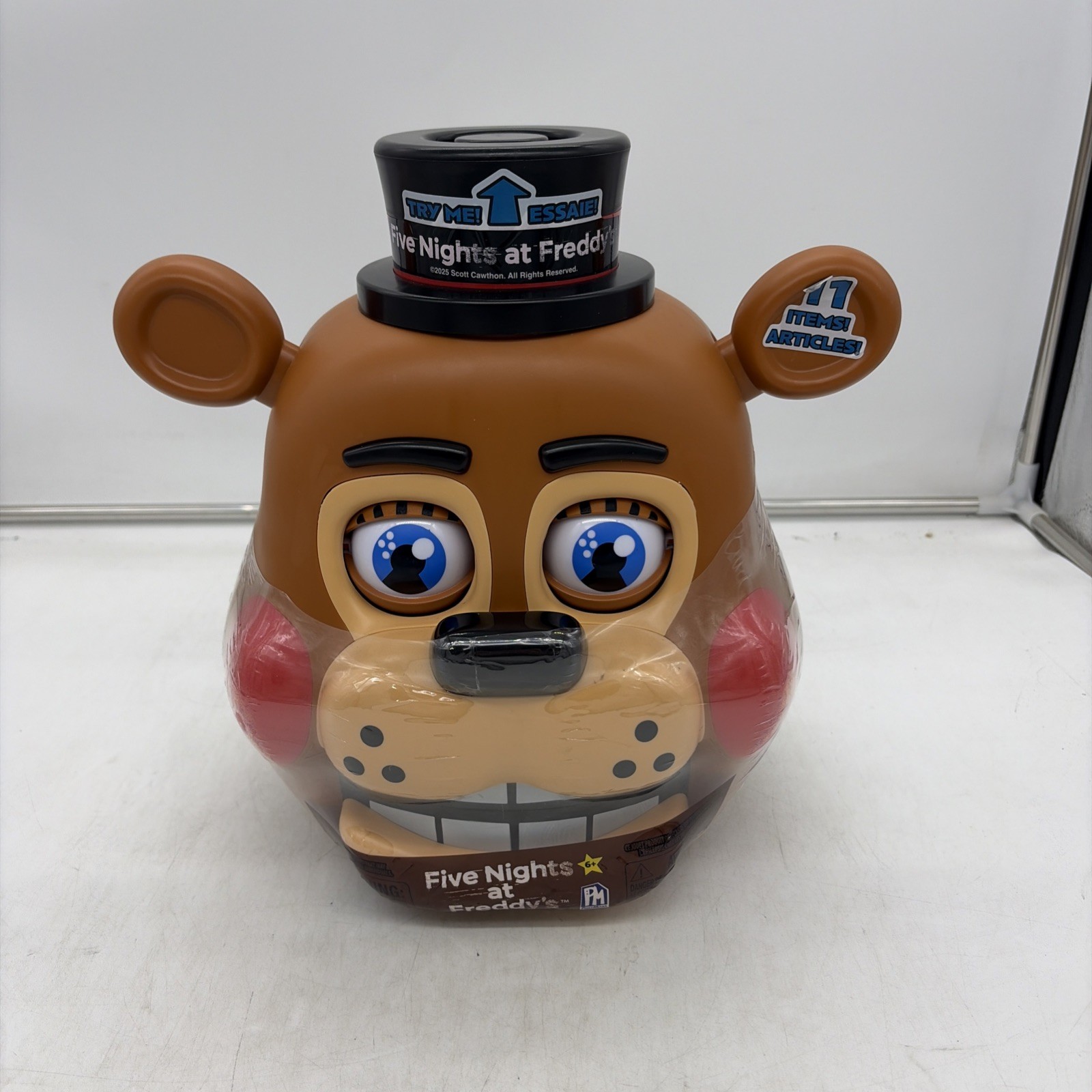 Five Nights at Freddy’s Toy Freddy Collector Bundle Head Walmart Exclusive FNAF