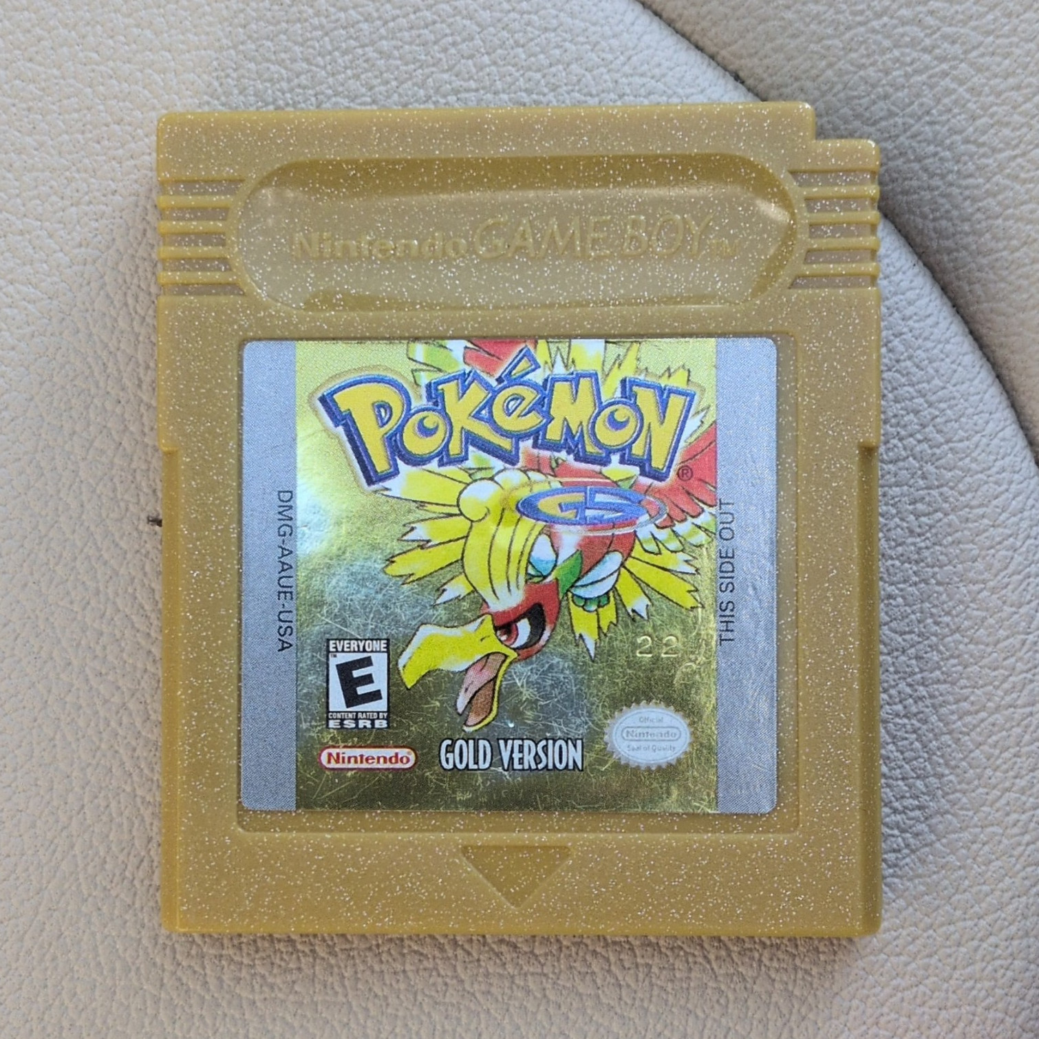 Pokémon Gold Version Nintendo Game Boy Color 2000 E NTSC-U/C (US/CA)