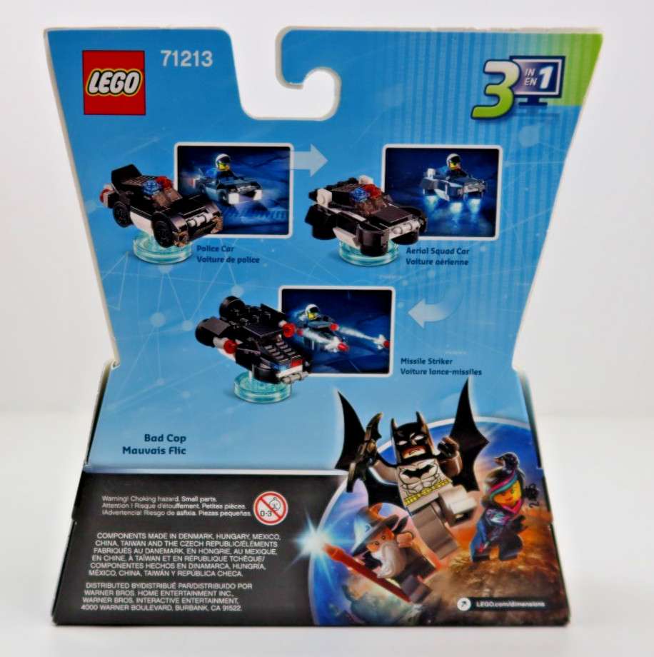 LEGO Dimensions LEGO Movie Fun Pack 71213 Bad Cop 2015 NEW Sealed *Exact Item*