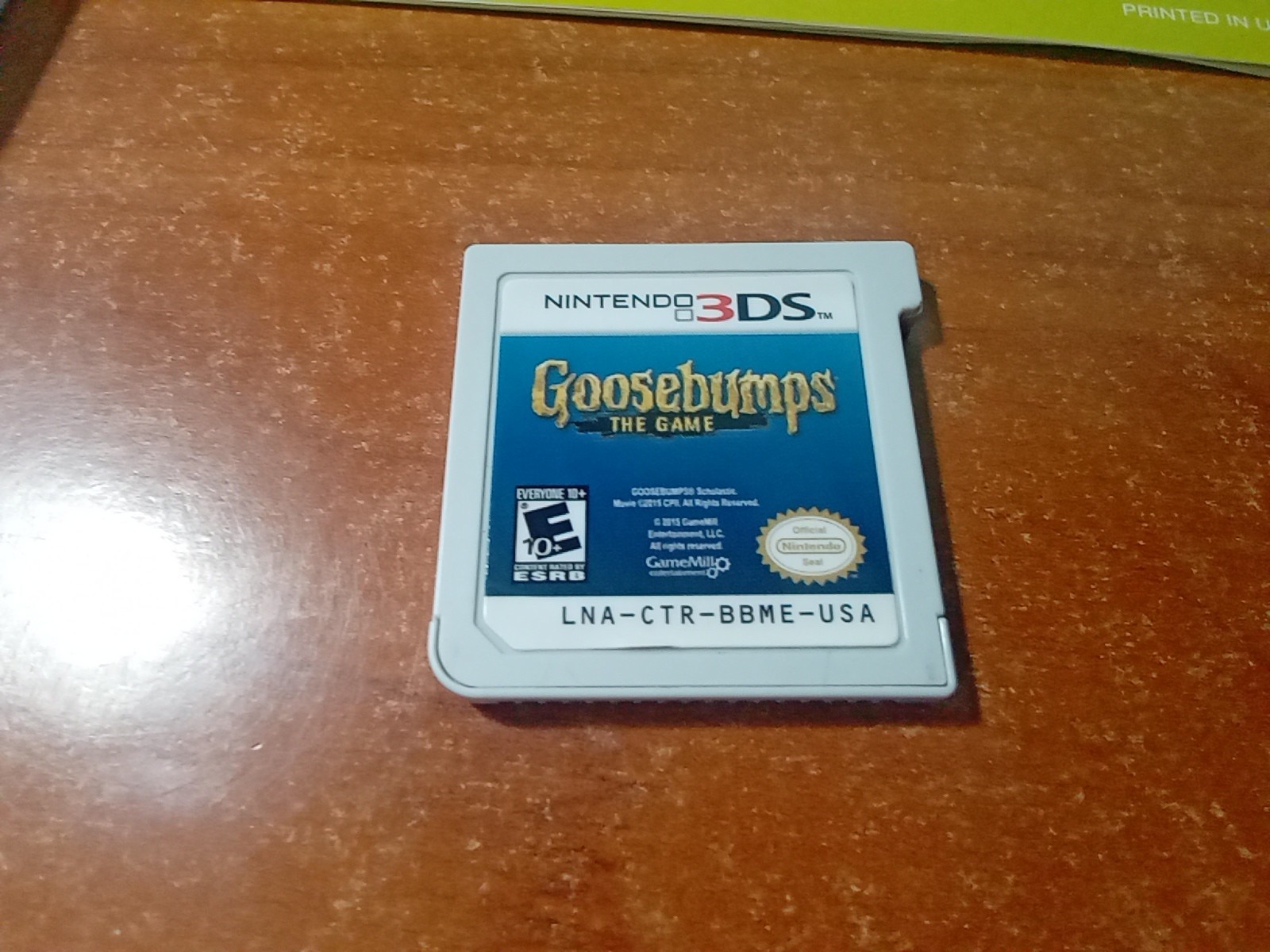 CIB Goosebumps: The Game (Nintendo 3DS, 2015) Complete *TESTED*