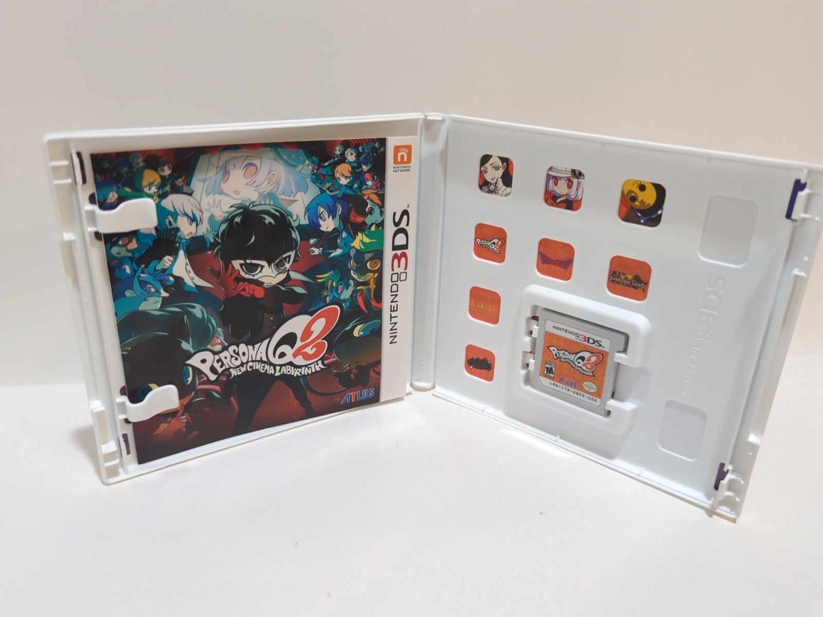 Persona Q2: New Cinema Labyrinth — (Nintendo 3DS, 2019) Complete, tested.