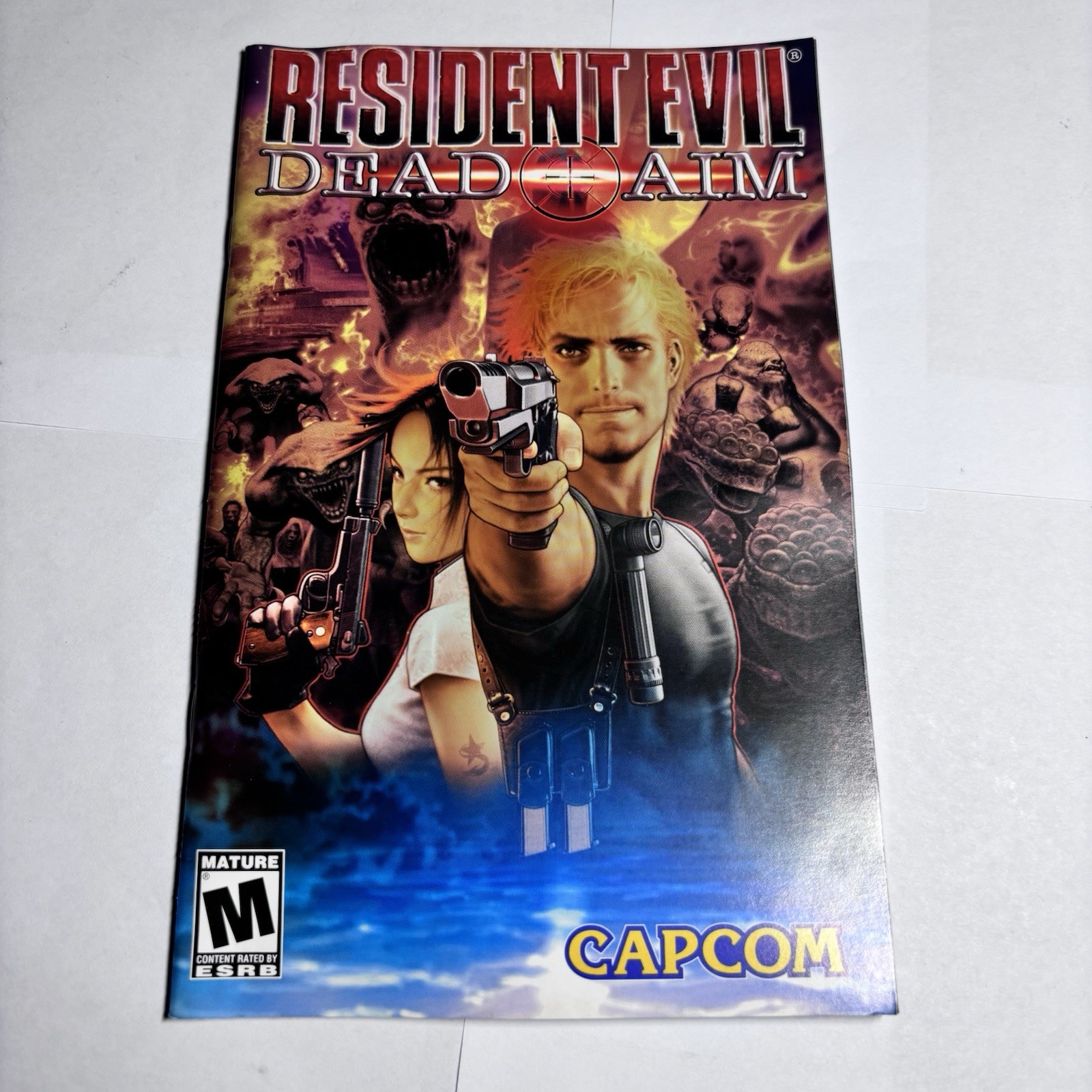 Resident Evil Dead Aim PS2 PlayStation 2 CIB Complete Tested Authentic Manual