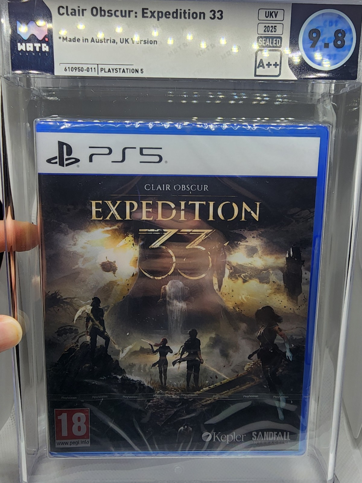 Clair Obscur: Expedition 33 WATA 9.8 A++ Sony PlayStation 5
