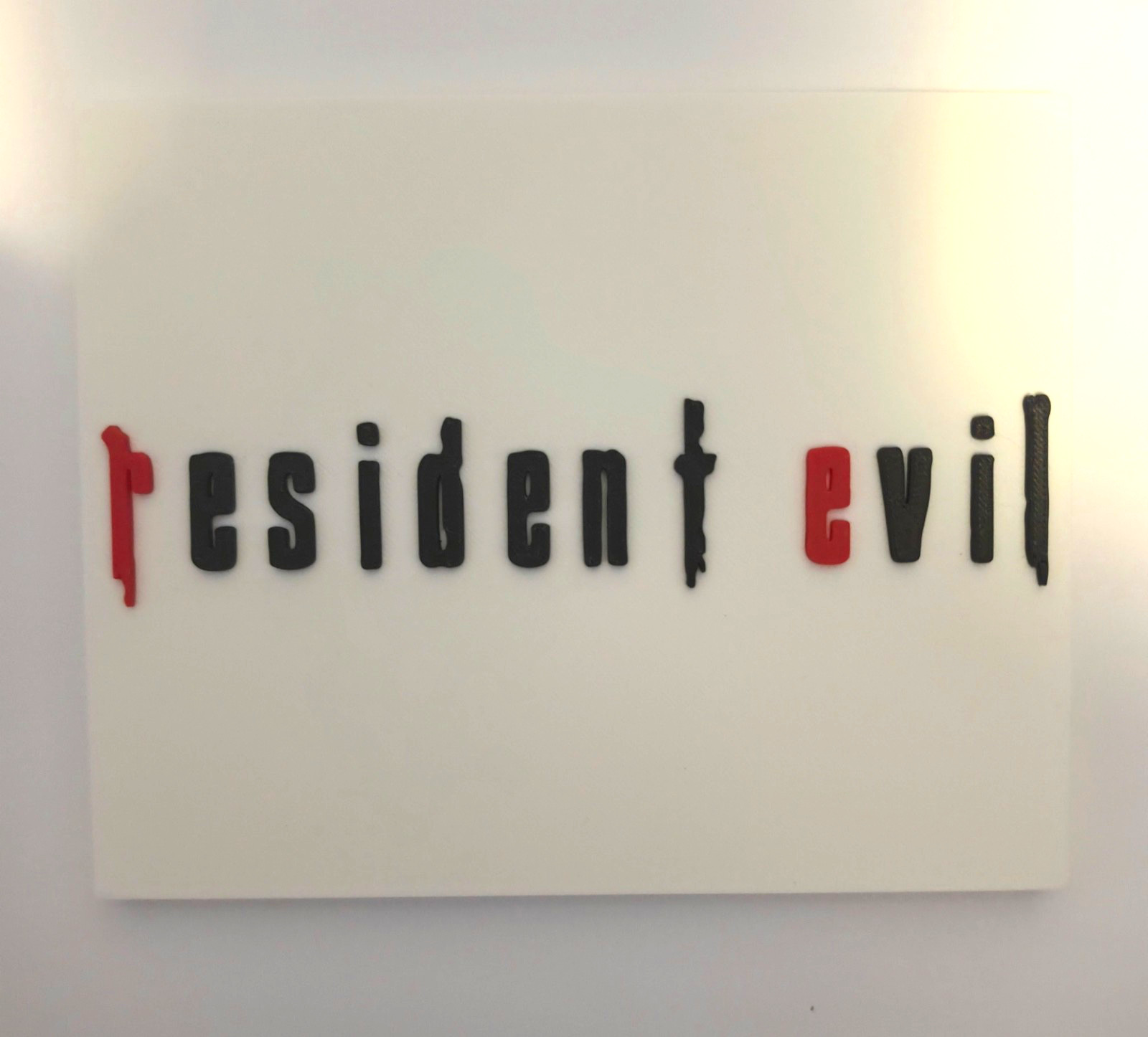 Steam Machine Faceplate – Resident Evil Logo