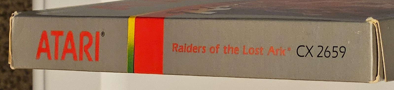 Raiders of the Lost Ark Atari 2600 “RAIDERS LOST ARK” Variant Misprint CIB WORKS