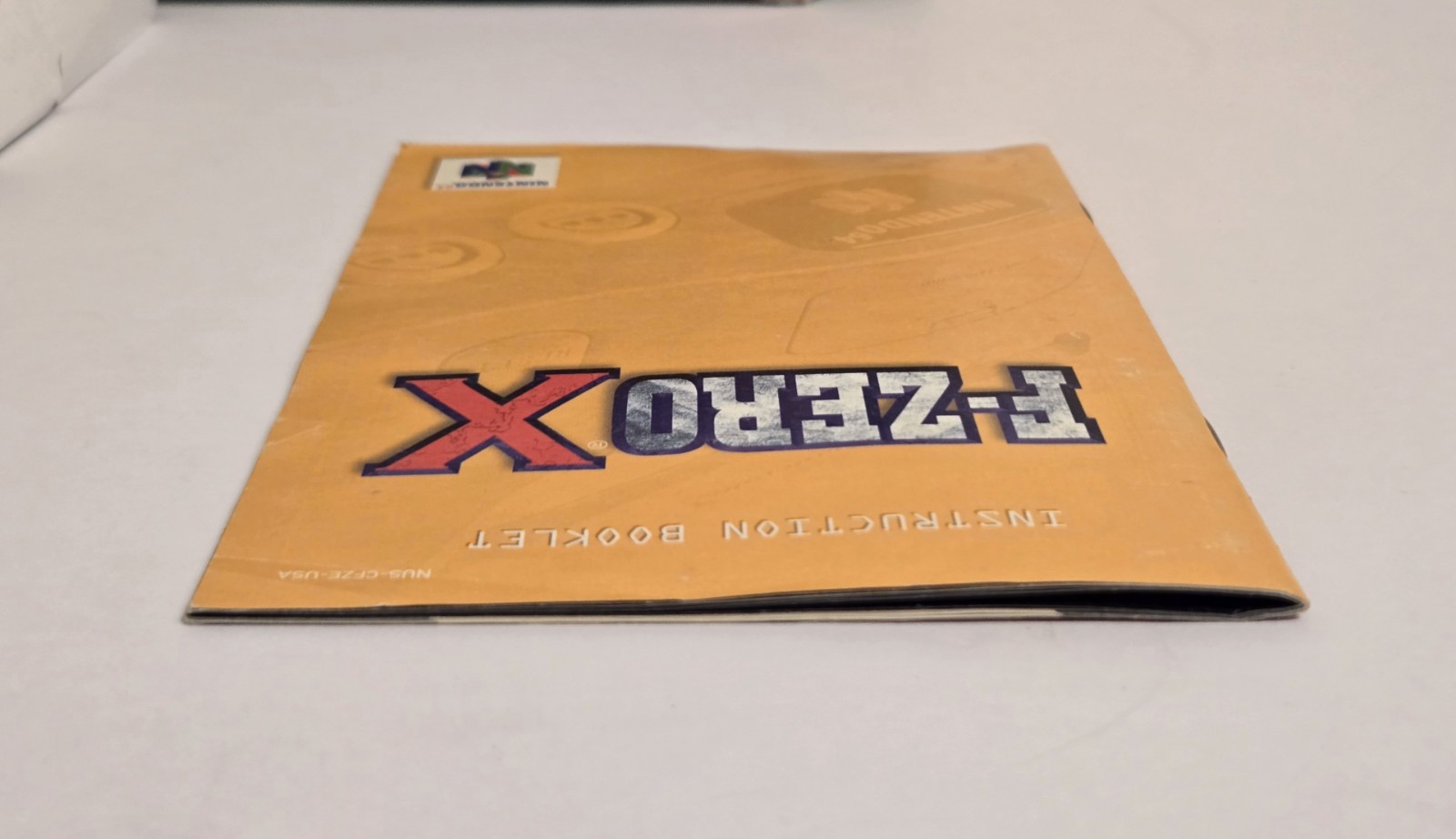 F-Zero X (Nintendo 64 | N64) Authentic Box, Manual, and Operation Card – NO GAME