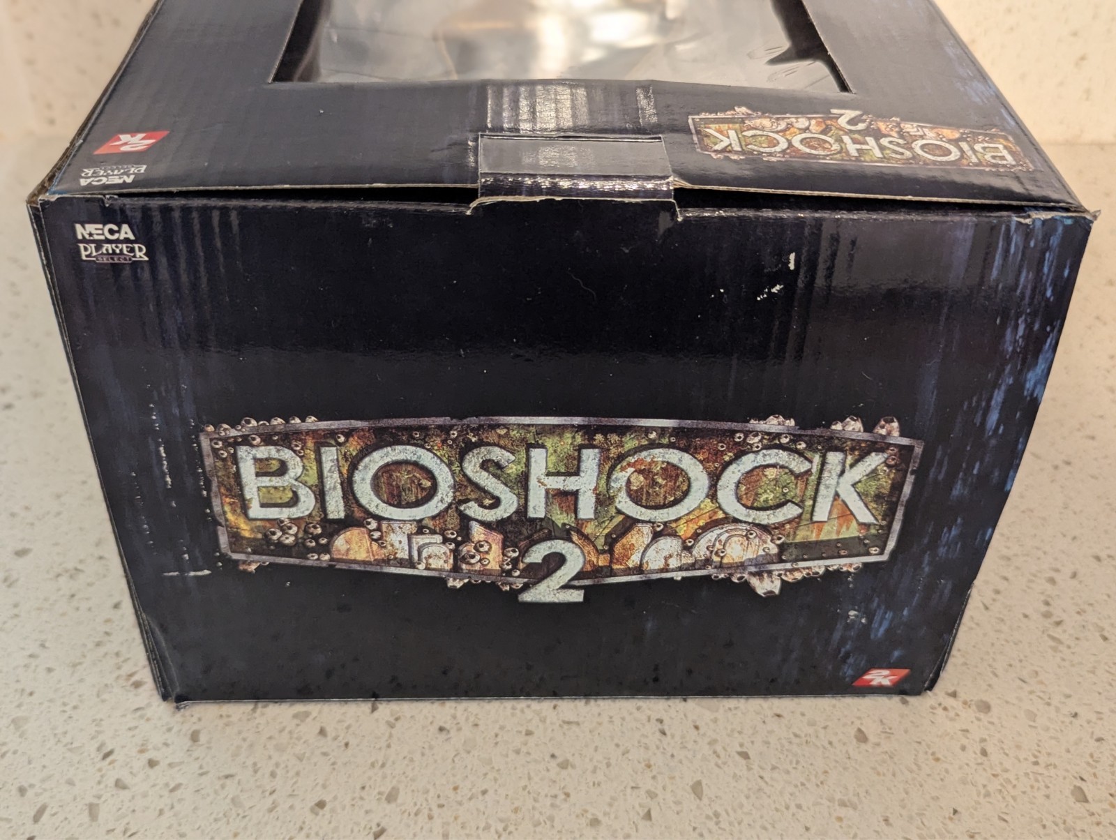 BioShock 2 Subject Omega Little Sister NECA Bunny Splicer Mask Open Box