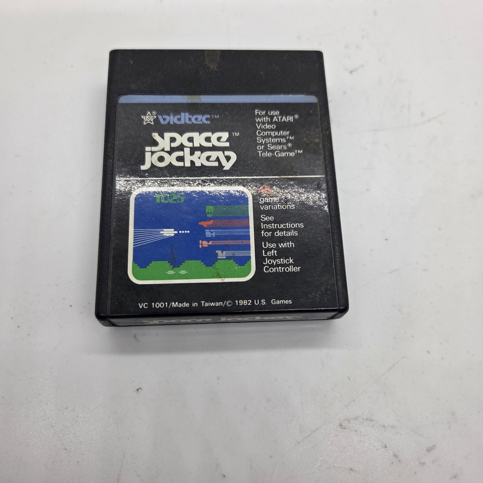 Space Jockey Atari 2600 VTG Video Game Cartridge – Tested & Working – Vidtec…