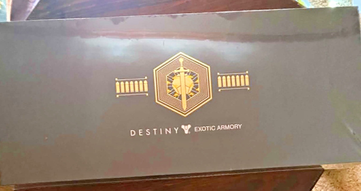 Destiny Exotic Armory Collection Gjallarhorn Hand Cannon Replica Weapon bungie