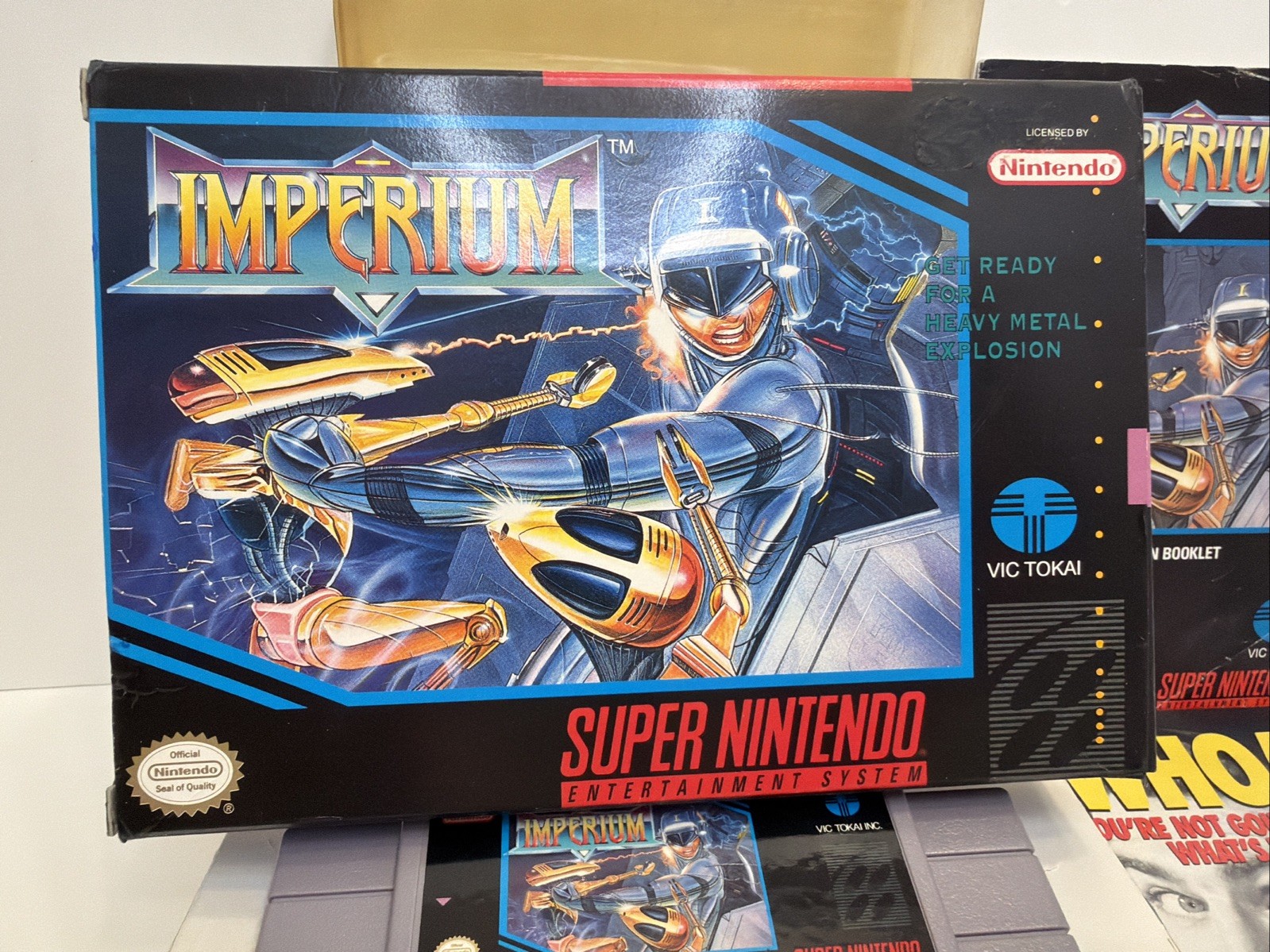 Imperium SNES Super Nintendo Game CIB Complete VGC Protective Case