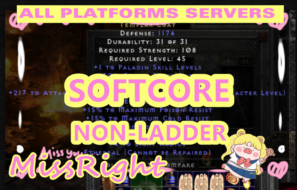 Guardian Angel (ETH)🌺PC-SWITCH-PS-XBOX🌺Diablo 2 Res Softcore Non-Ladder